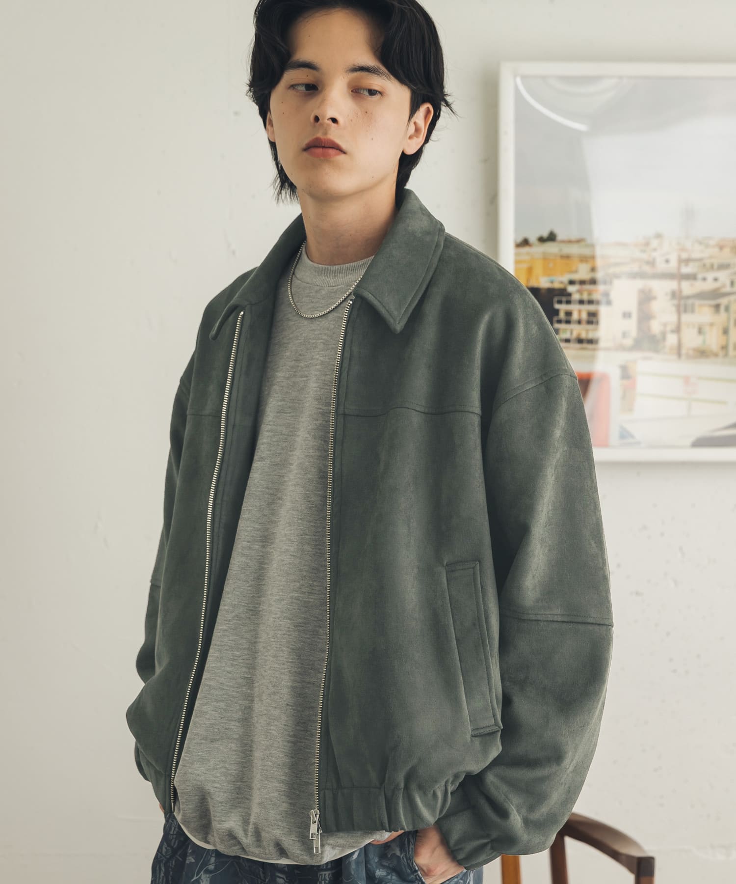 F/S ZIPスタンドブルゾン(M BEIGE): アウター｜URBAN RESEARCH公式