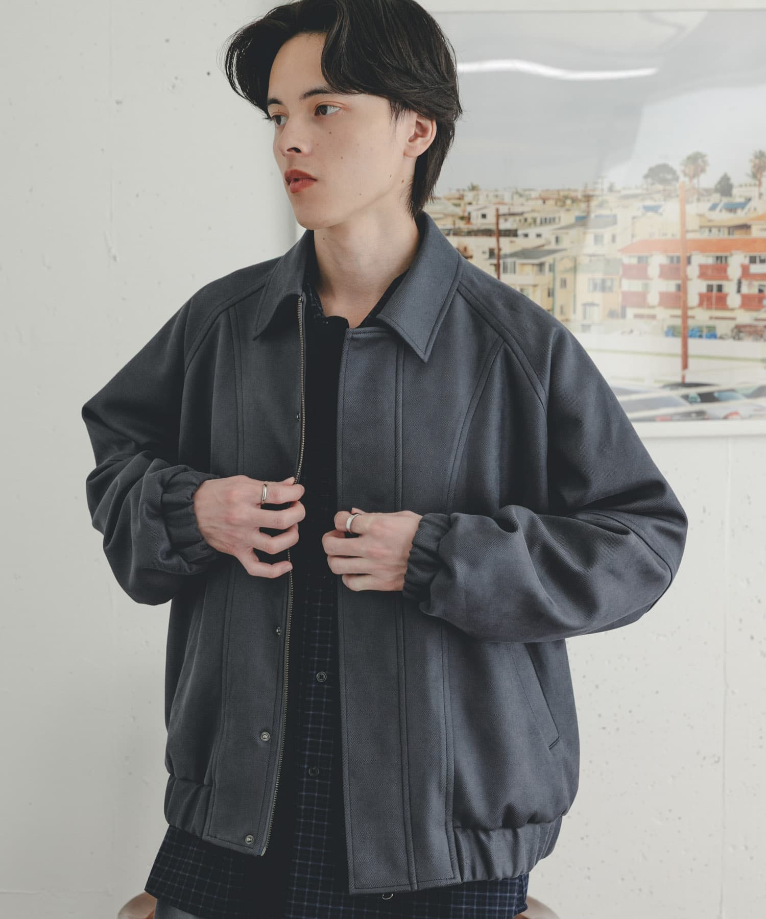 身長：173cm サイズ：L