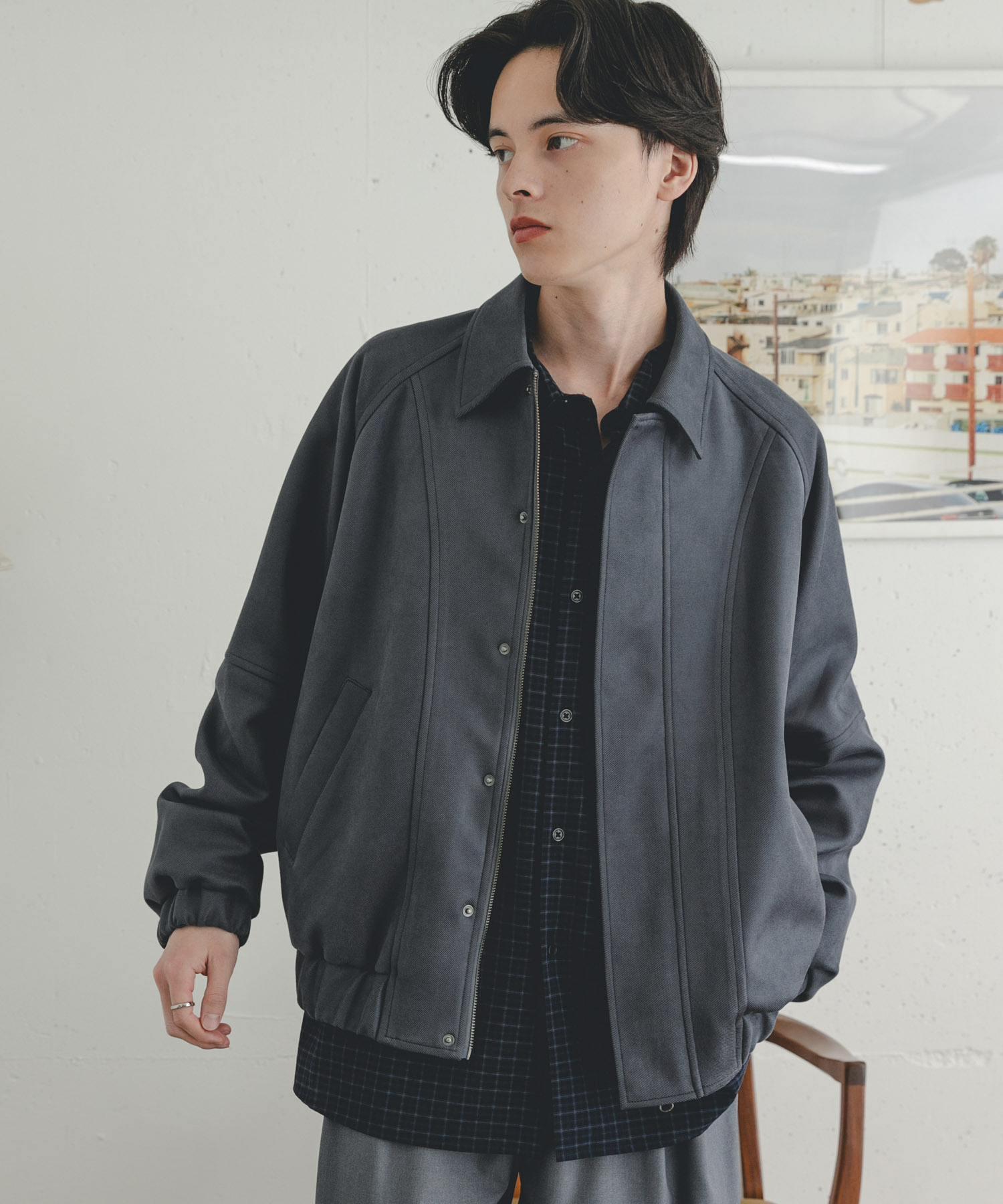 身長：173cm サイズ：L