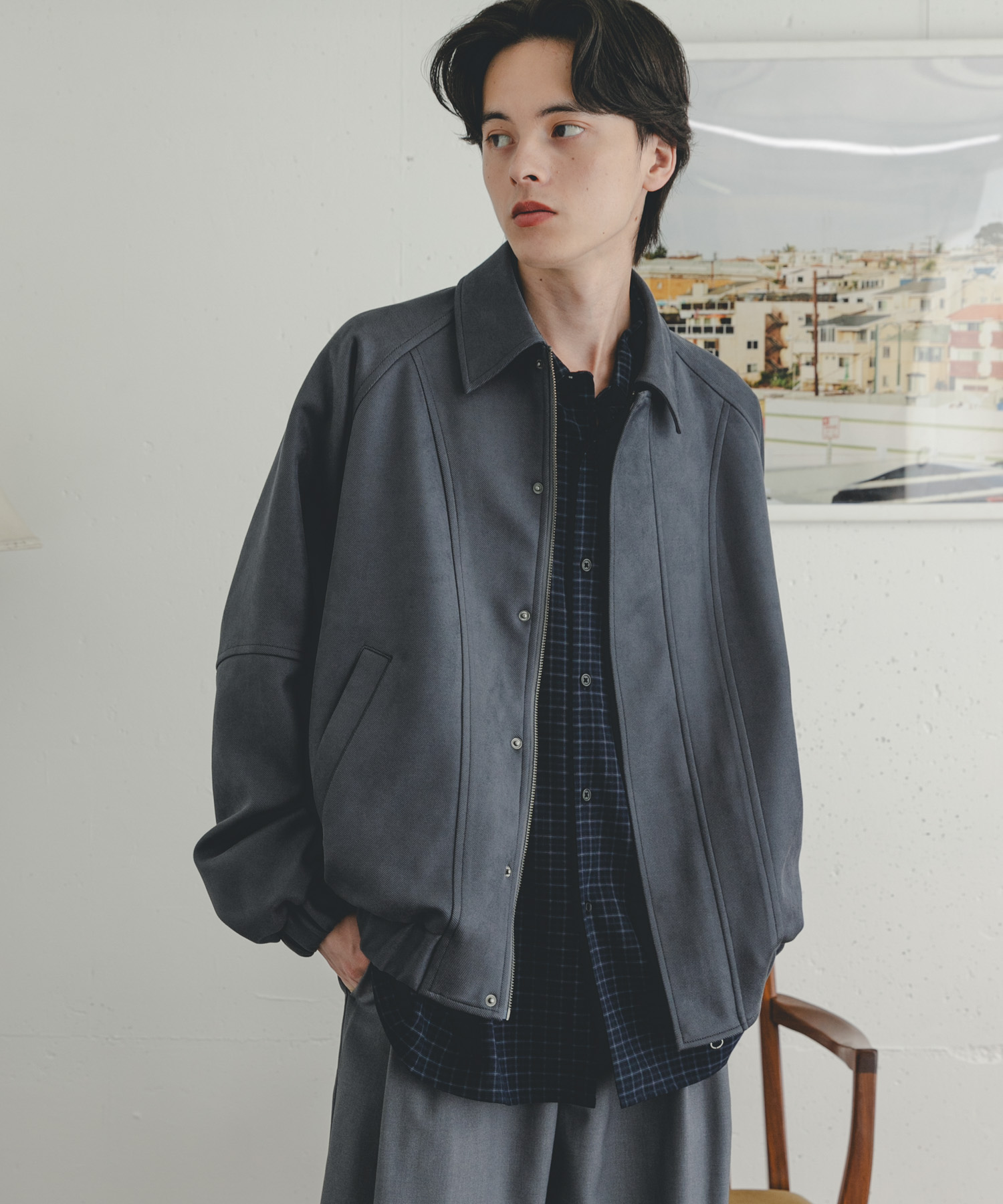 身長：173cm サイズ：L