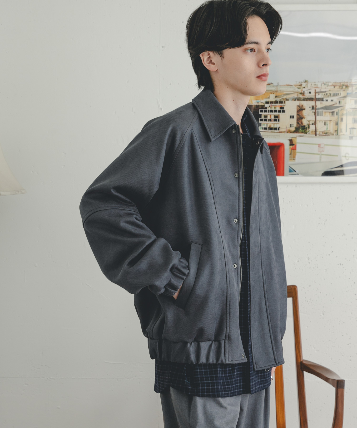 身長：173cm サイズ：L