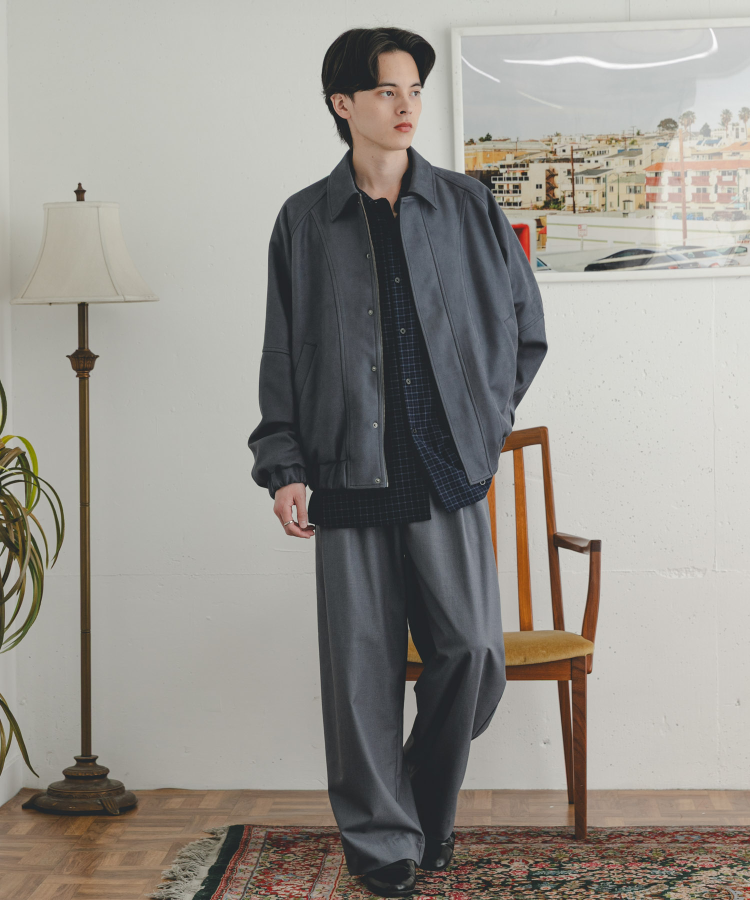 身長：173cm サイズ：L