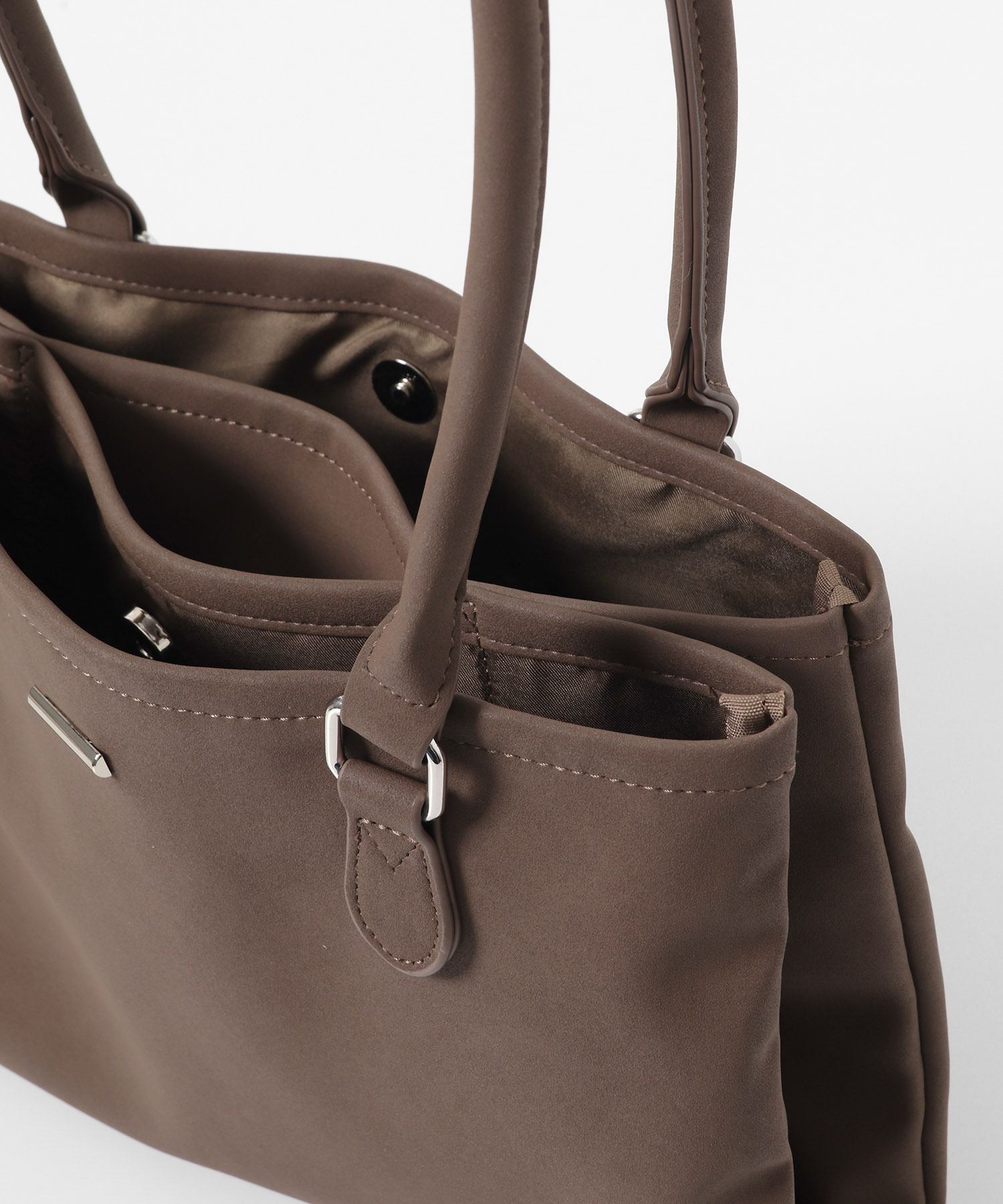 FSマルチポケットスクエアトート BROWN One