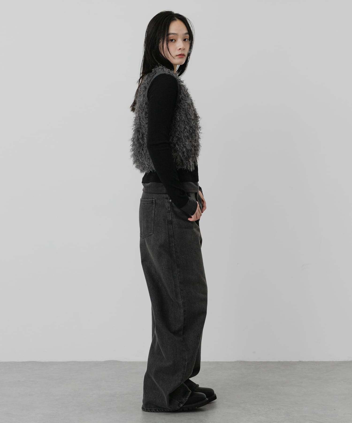 身長：163cm サイズ：one