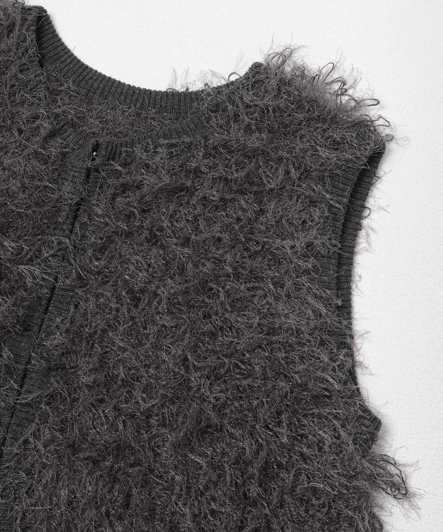 『洗濯可』2WAYコンパクトループベスト CHARCOAL One