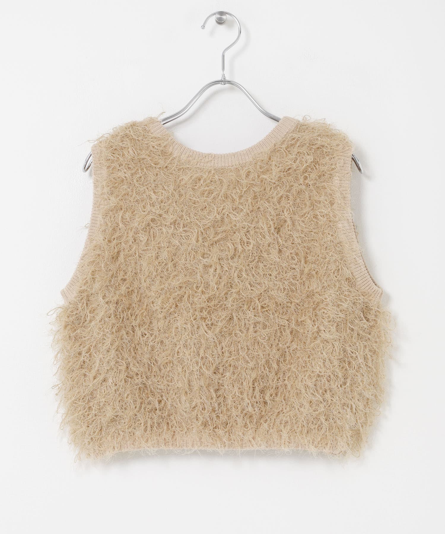 『洗濯可』2WAYコンパクトループベスト BEIGE One