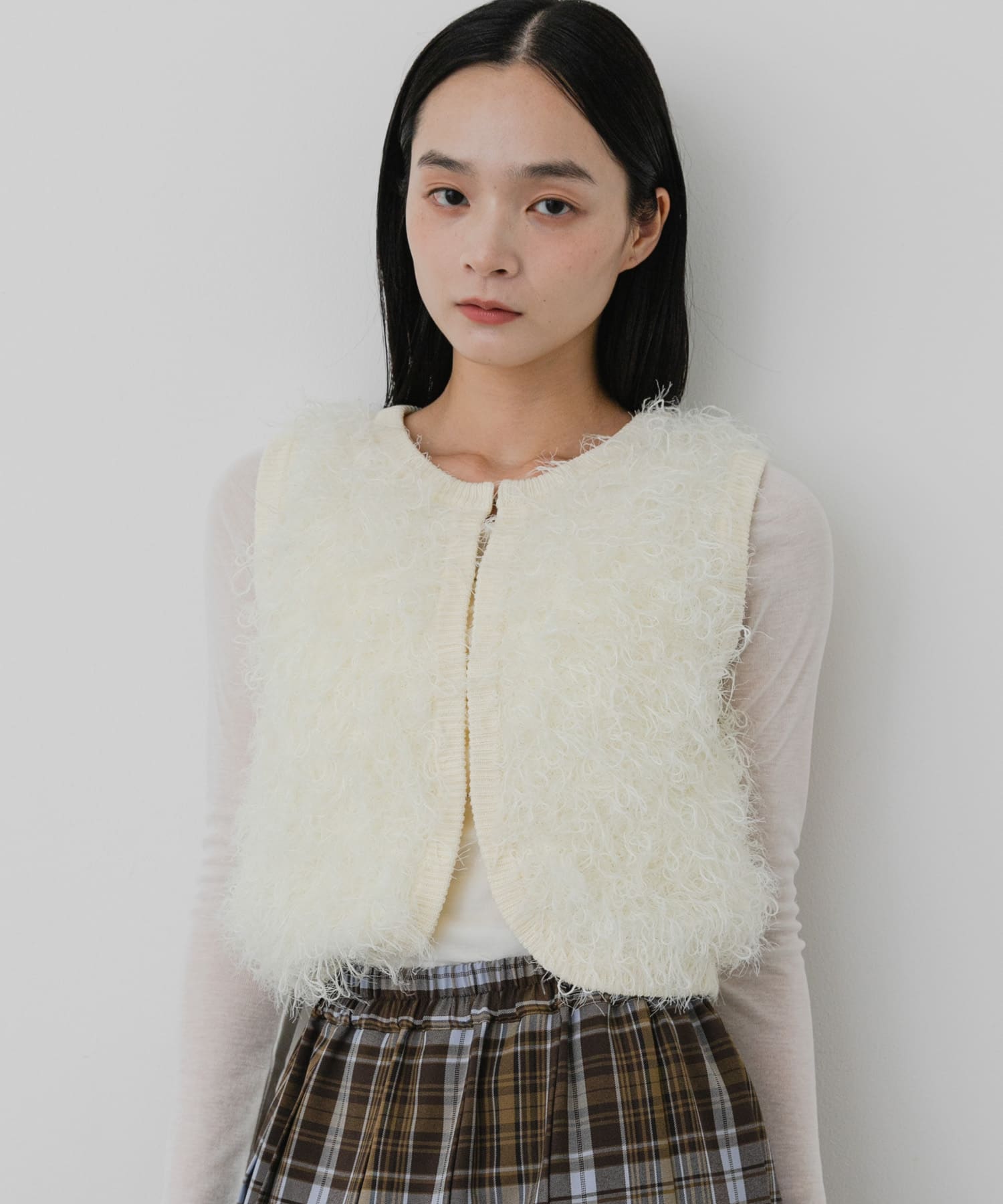 身長：163cm サイズ：one