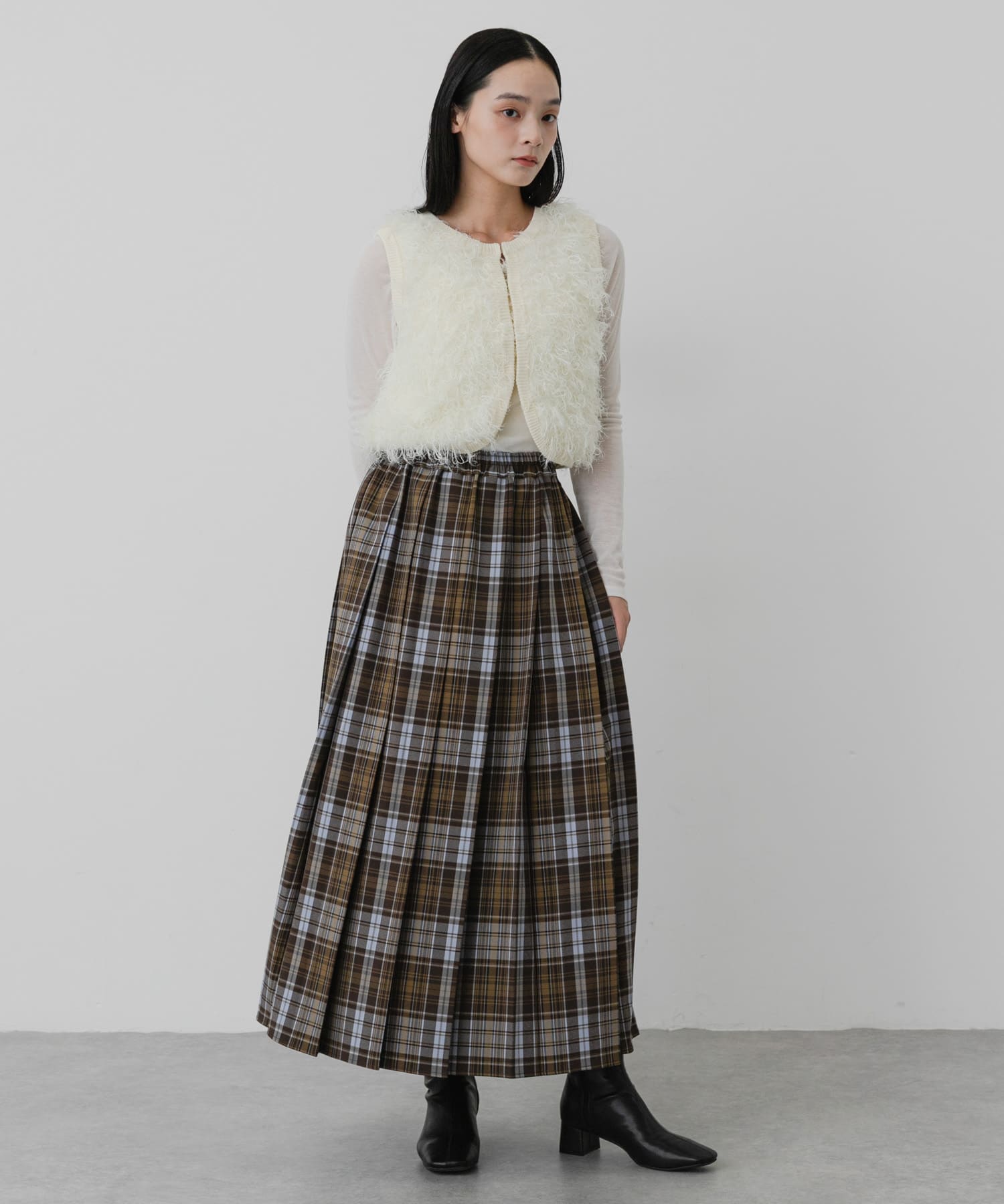 身長：163cm サイズ：one