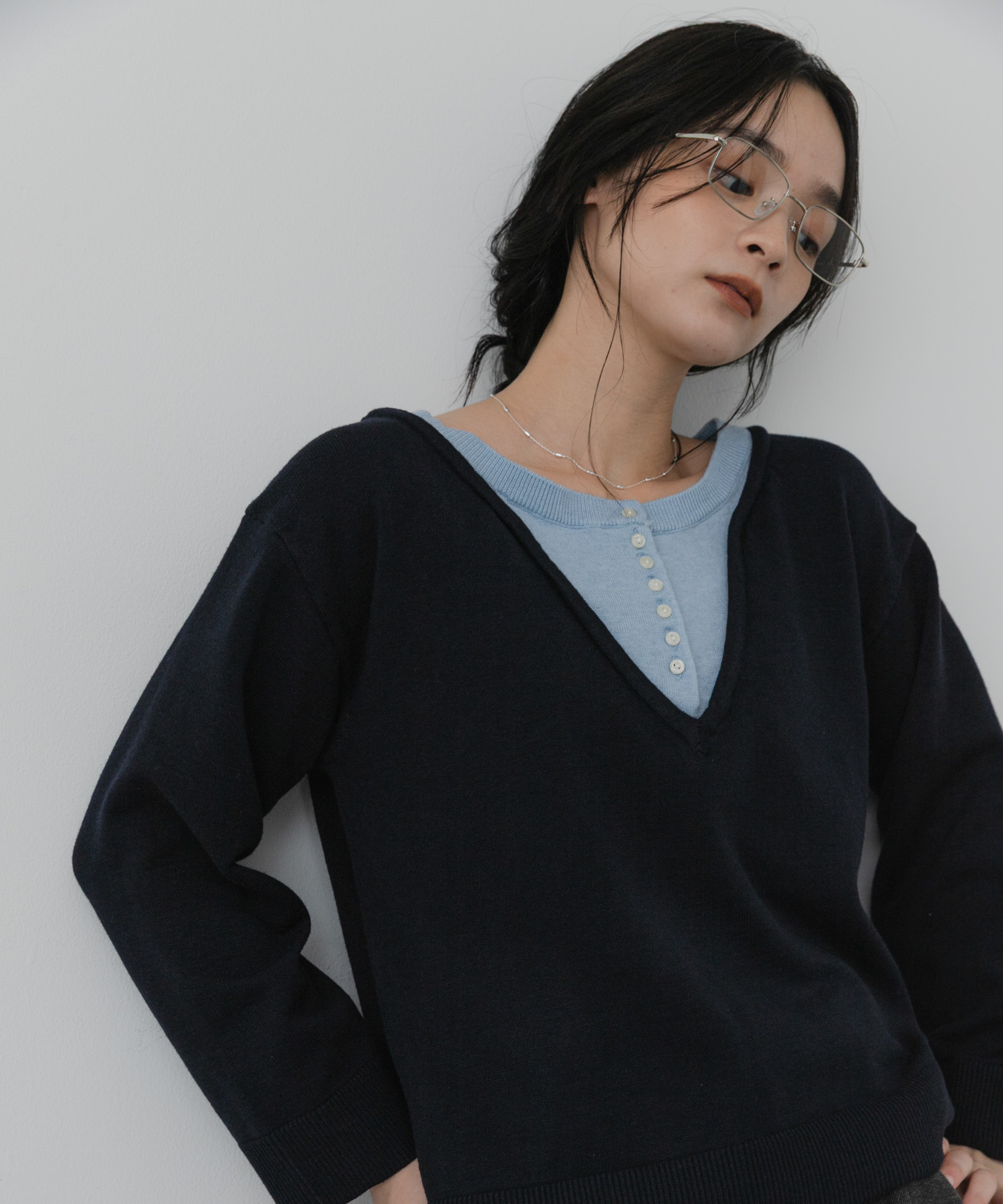 身長：163cm サイズ：one