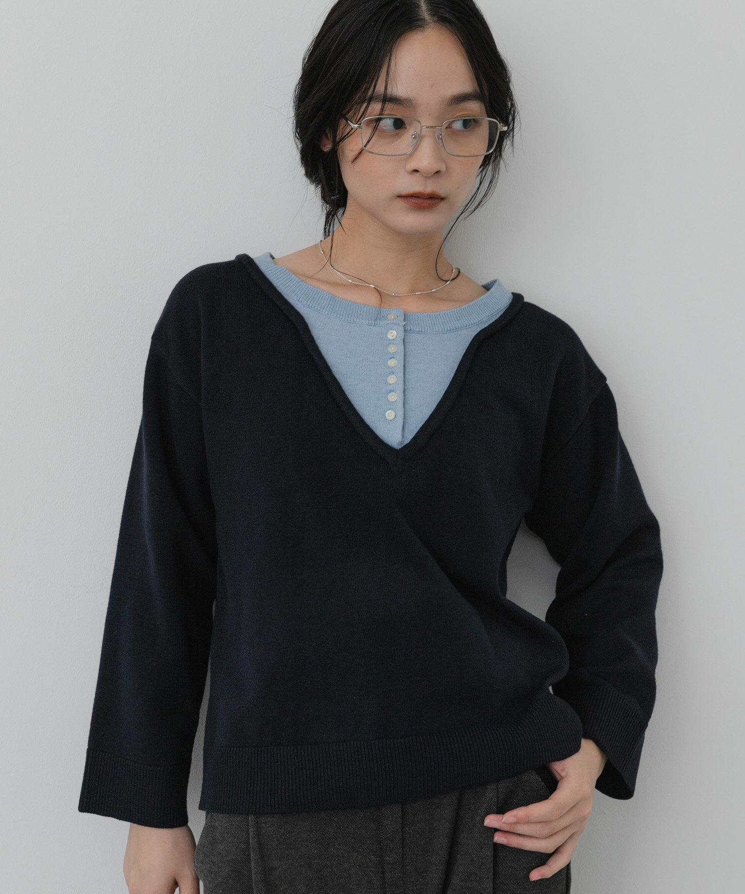 身長：163cm サイズ：one