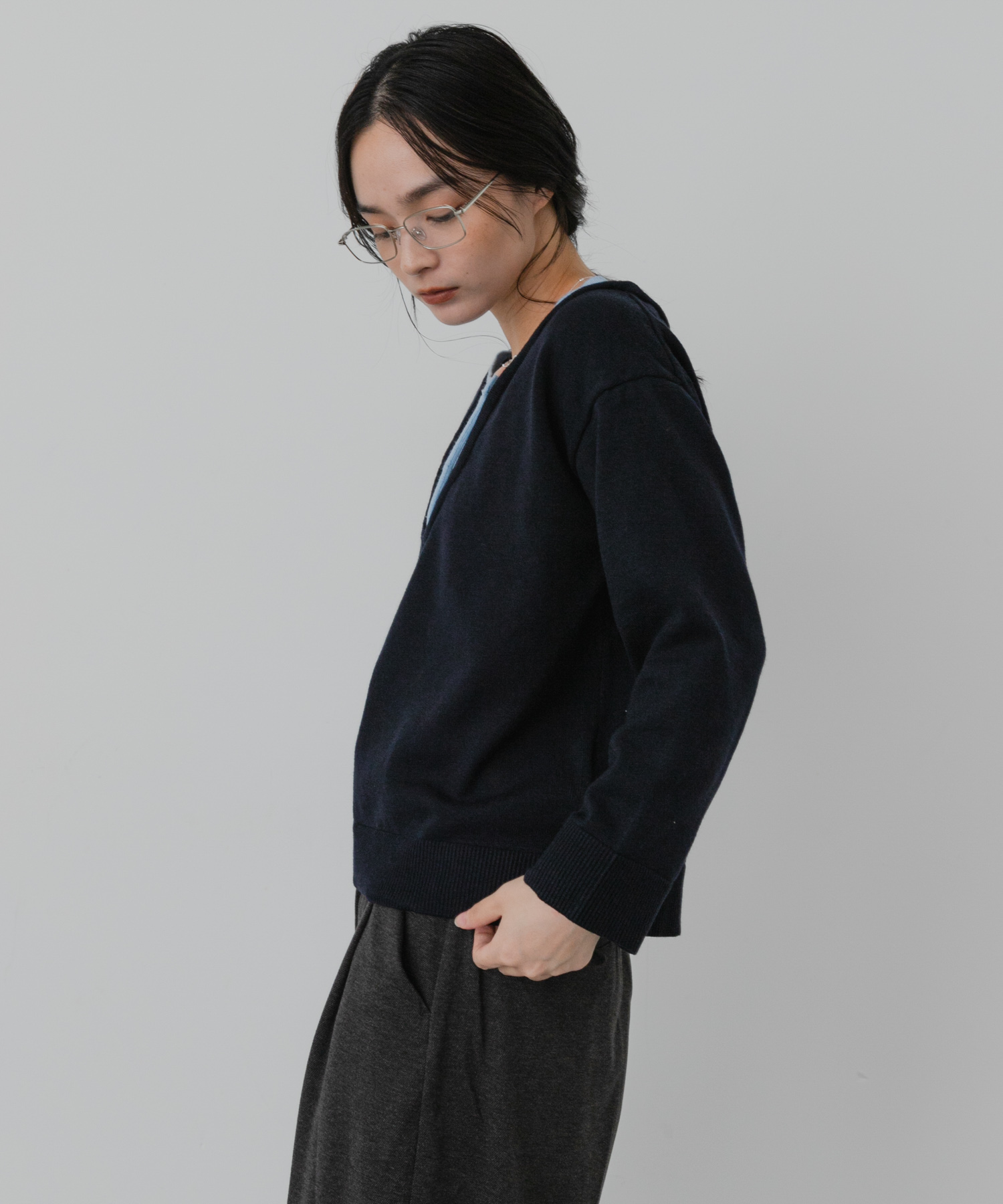 身長：163cm サイズ：one