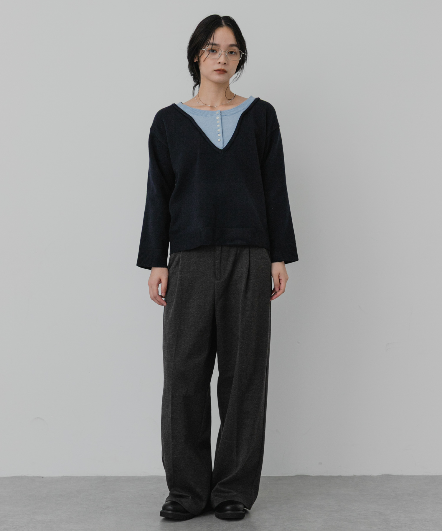 身長：163cm サイズ：one