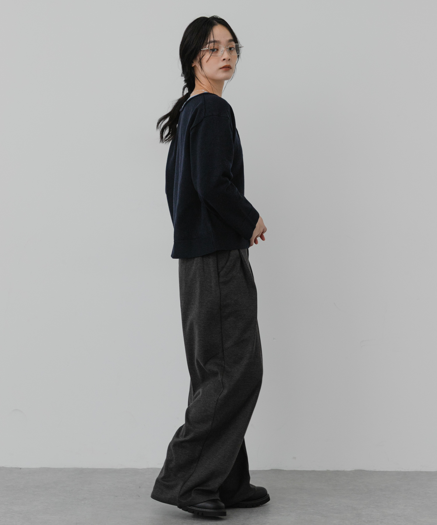 身長：163cm サイズ：one