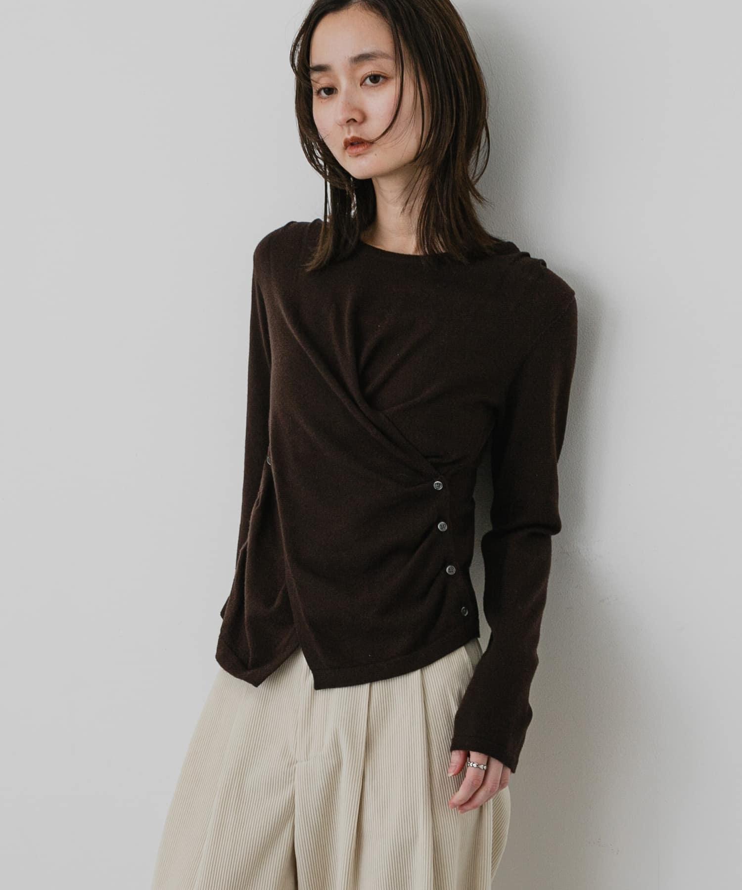 身長：169cm サイズ：one