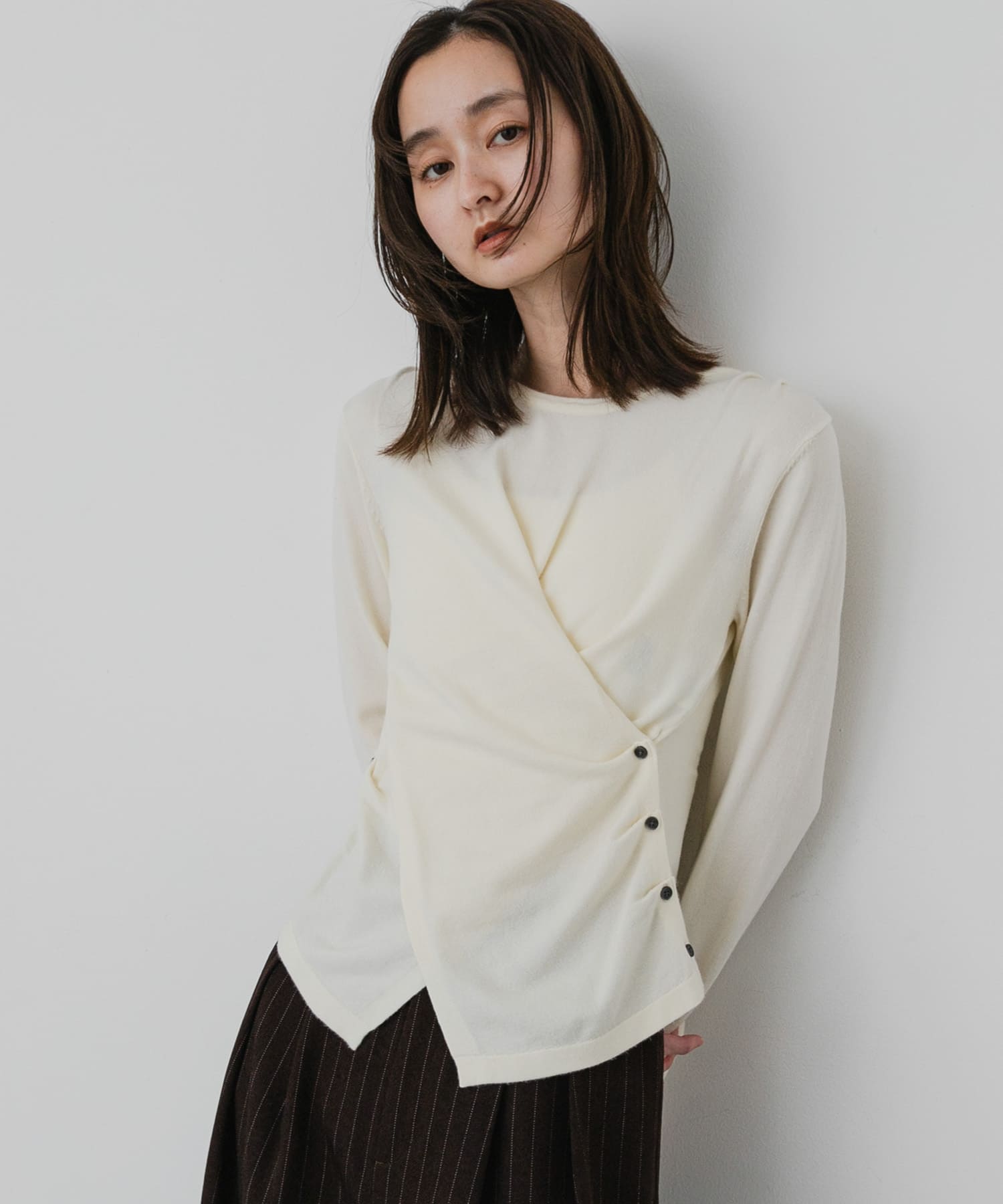 身長：169cm サイズ：one