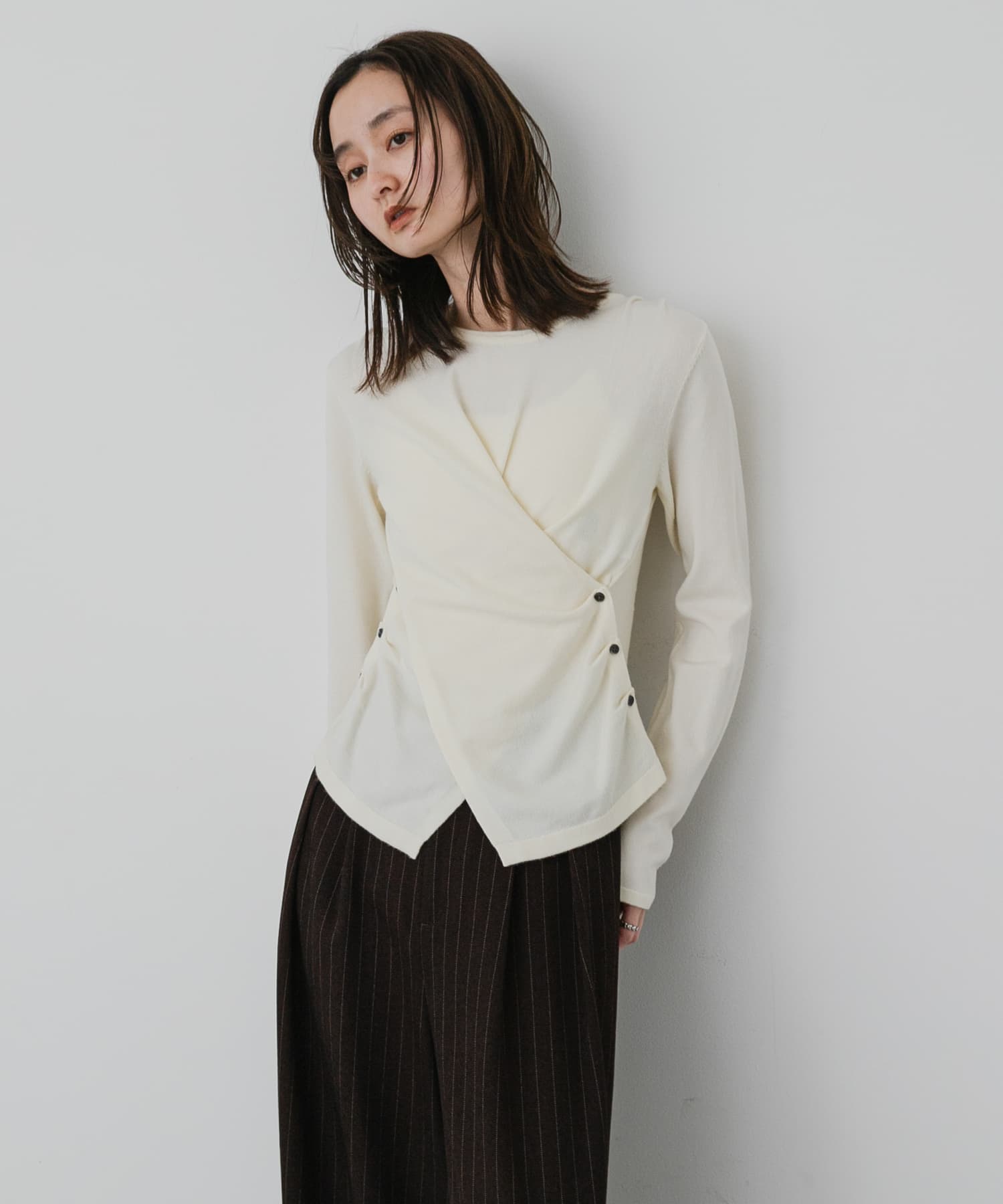 身長：169cm サイズ：one