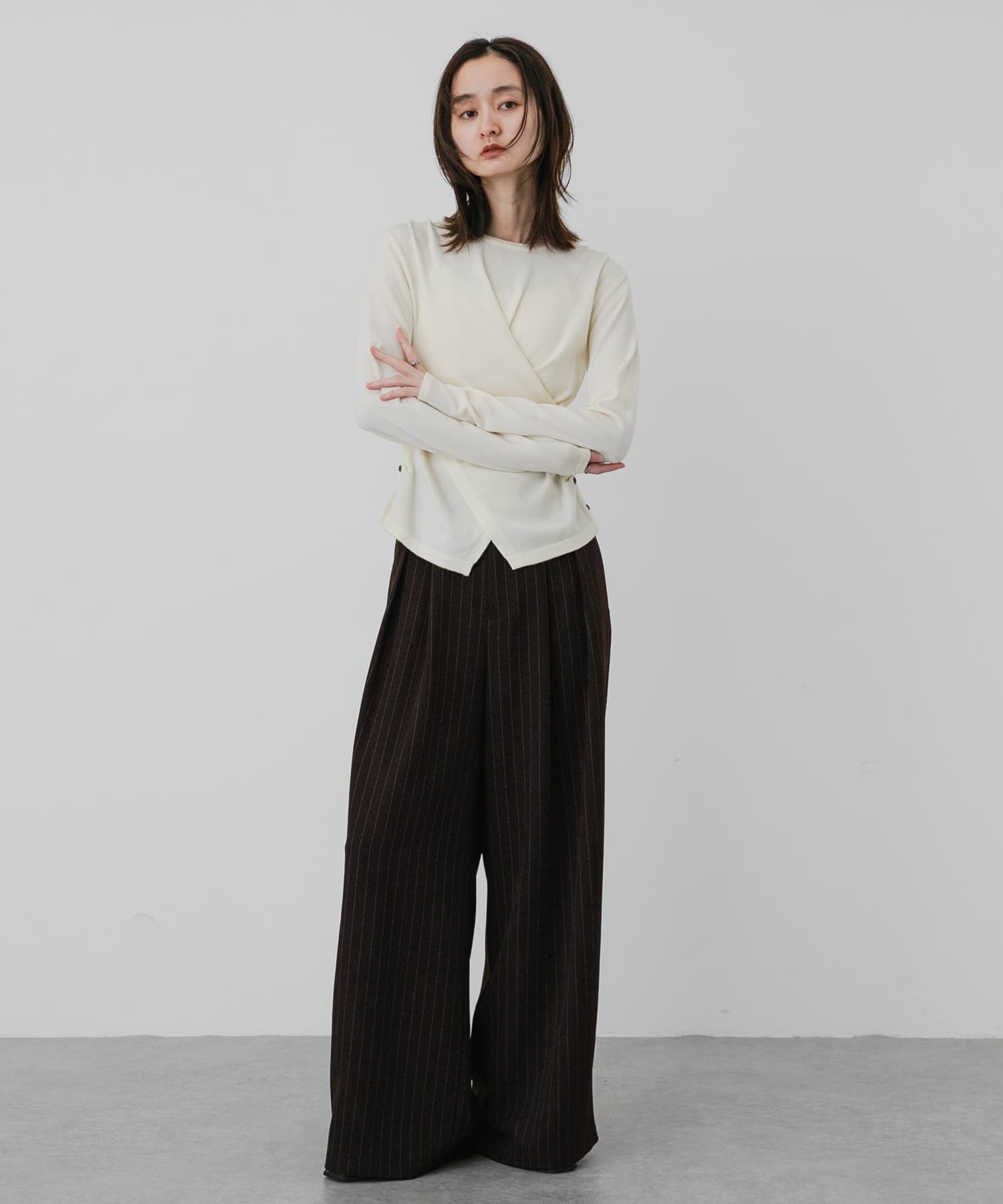 身長：169cm サイズ：one