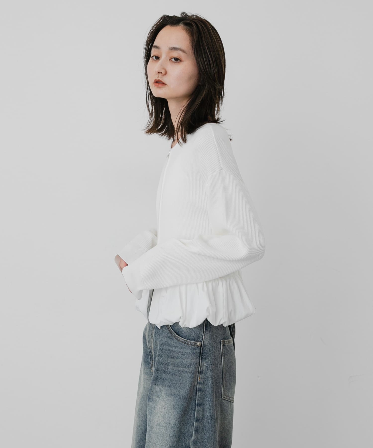 身長：169cm サイズ：one