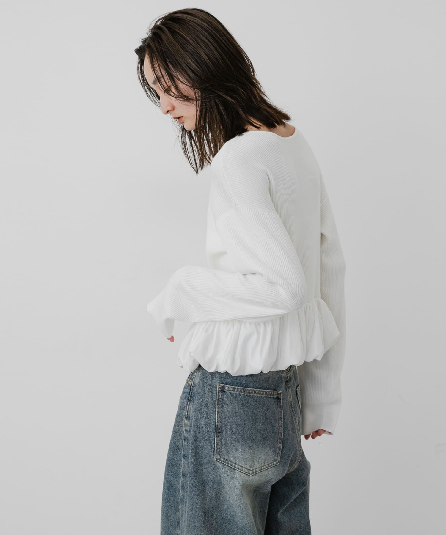 身長：169cm サイズ：one