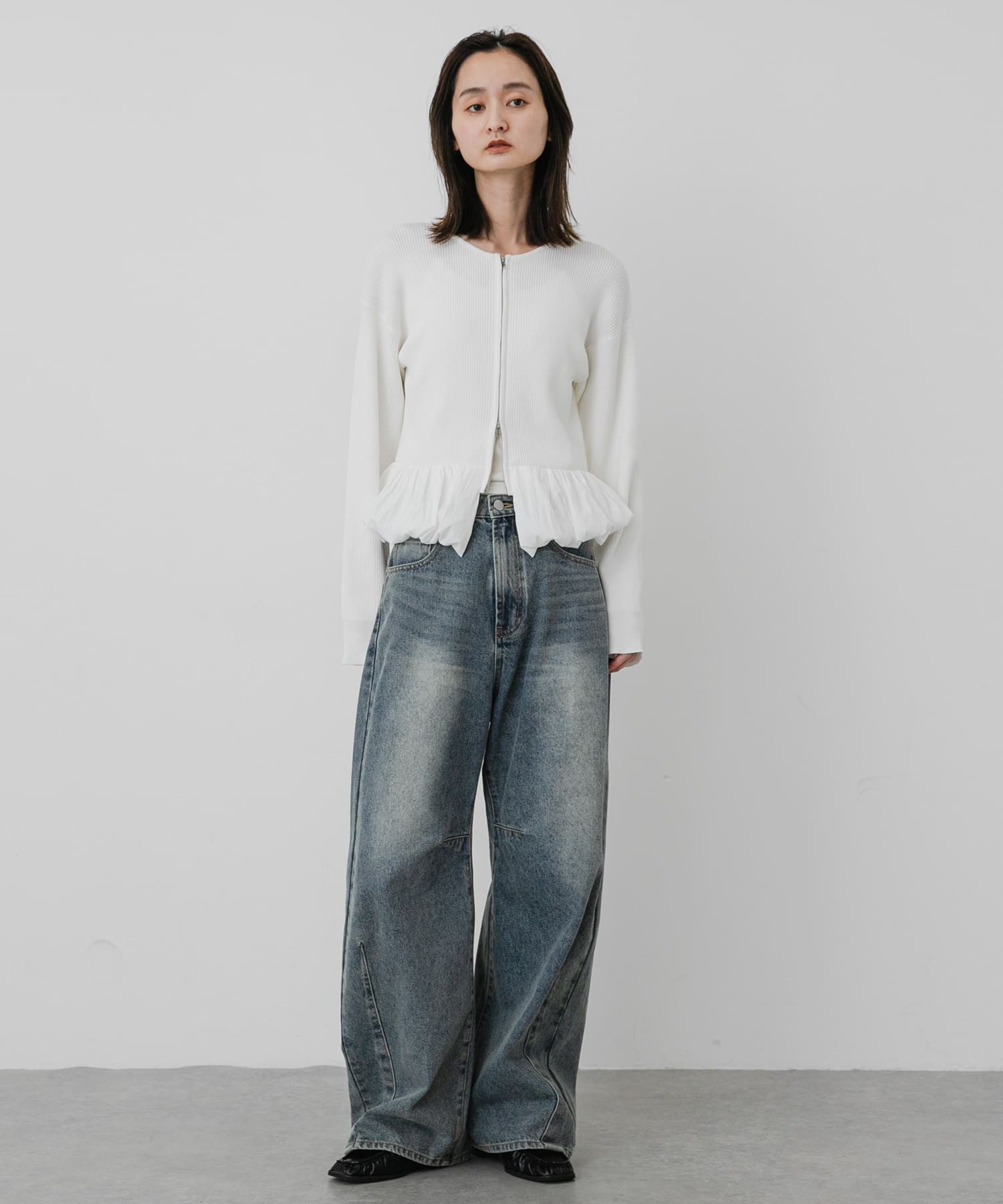 身長：169cm サイズ：one