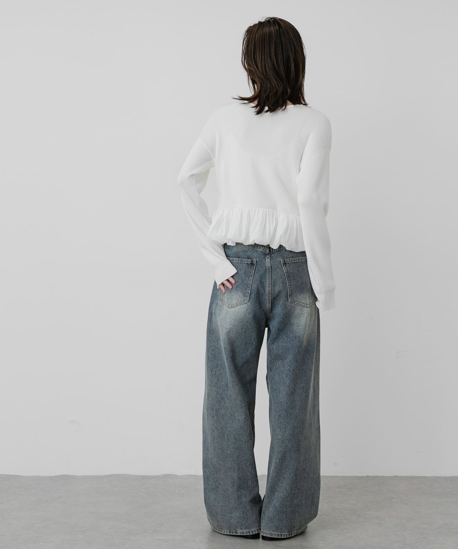 身長：169cm サイズ：one