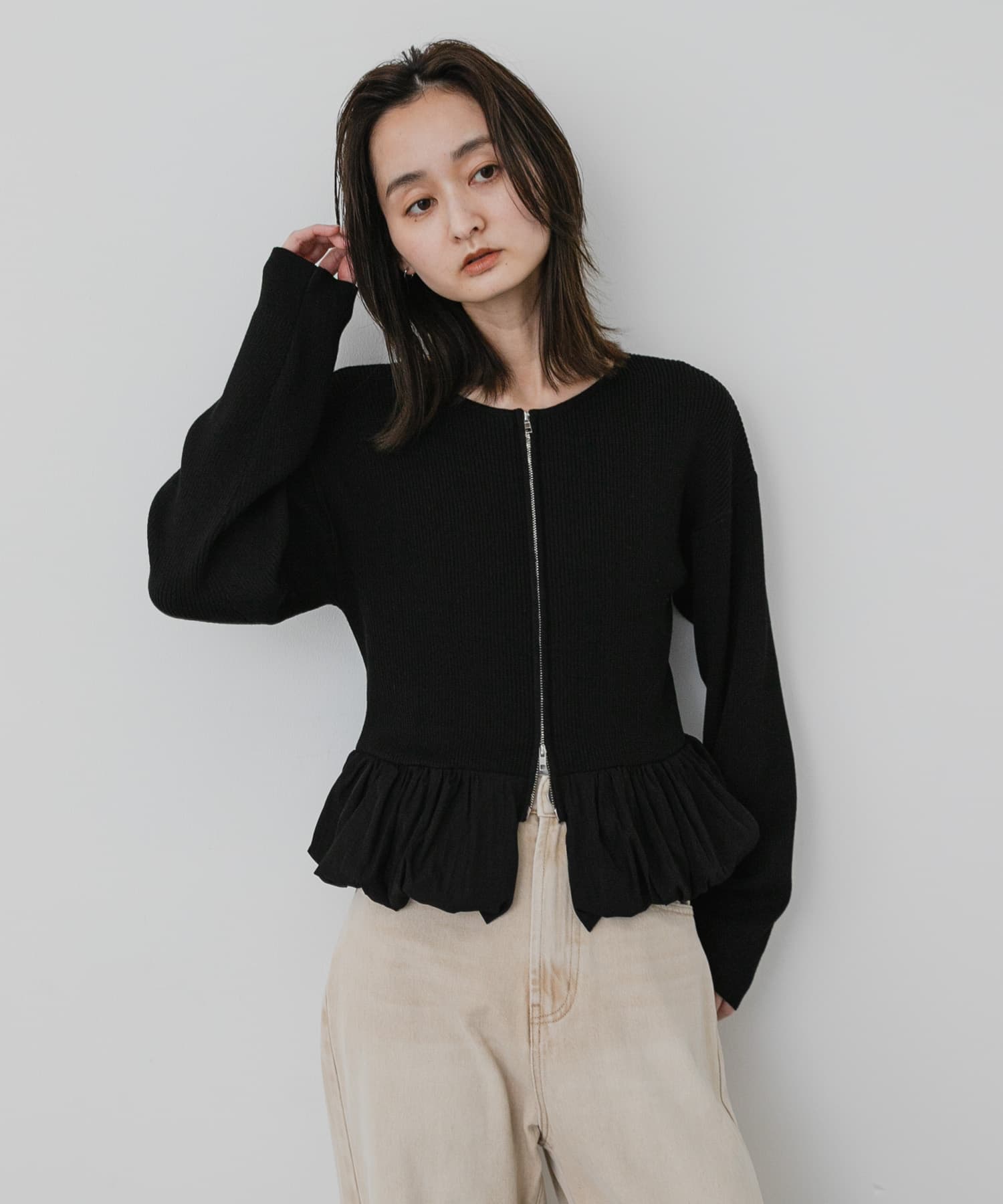 身長：169cm サイズ：one