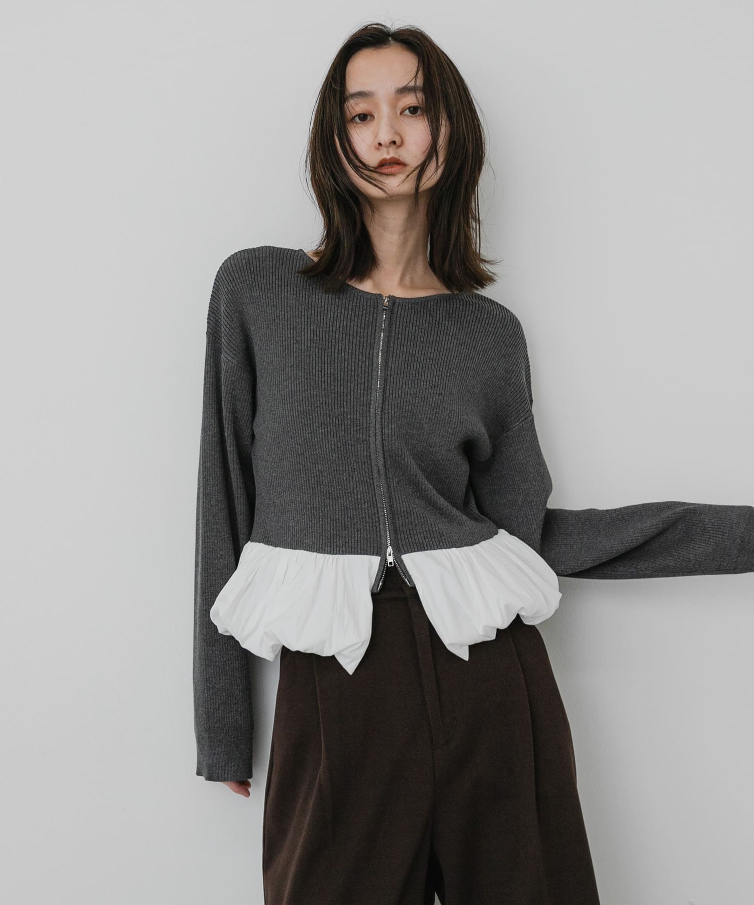 身長：169cm サイズ：one