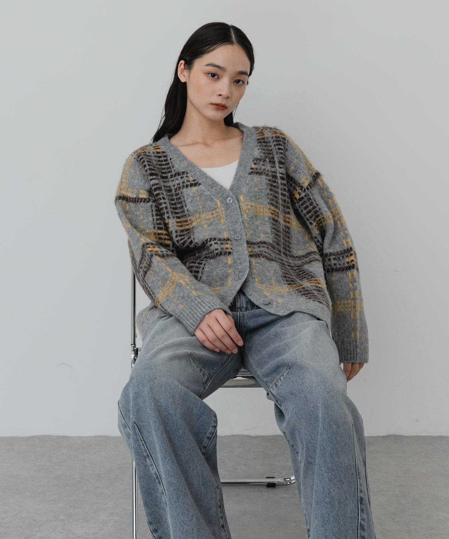 身長：163cm サイズ：one