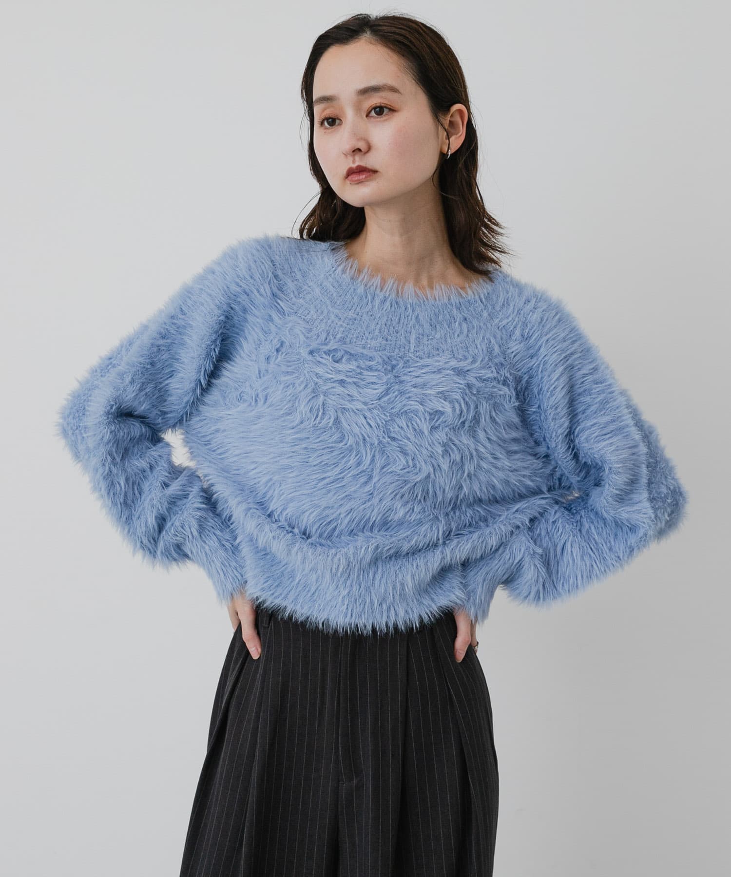 身長：169cm サイズ：one