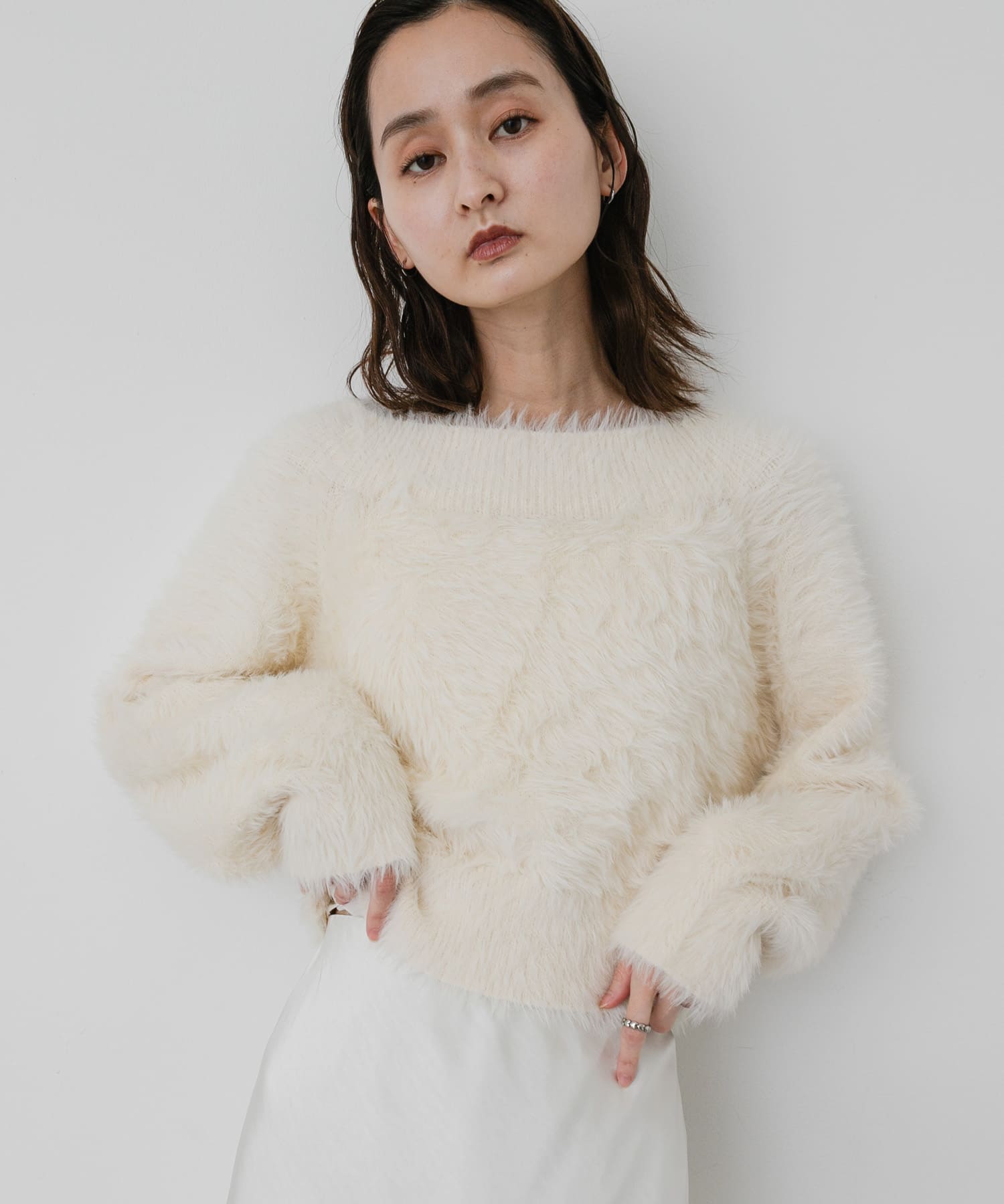 身長：169cm サイズ：one