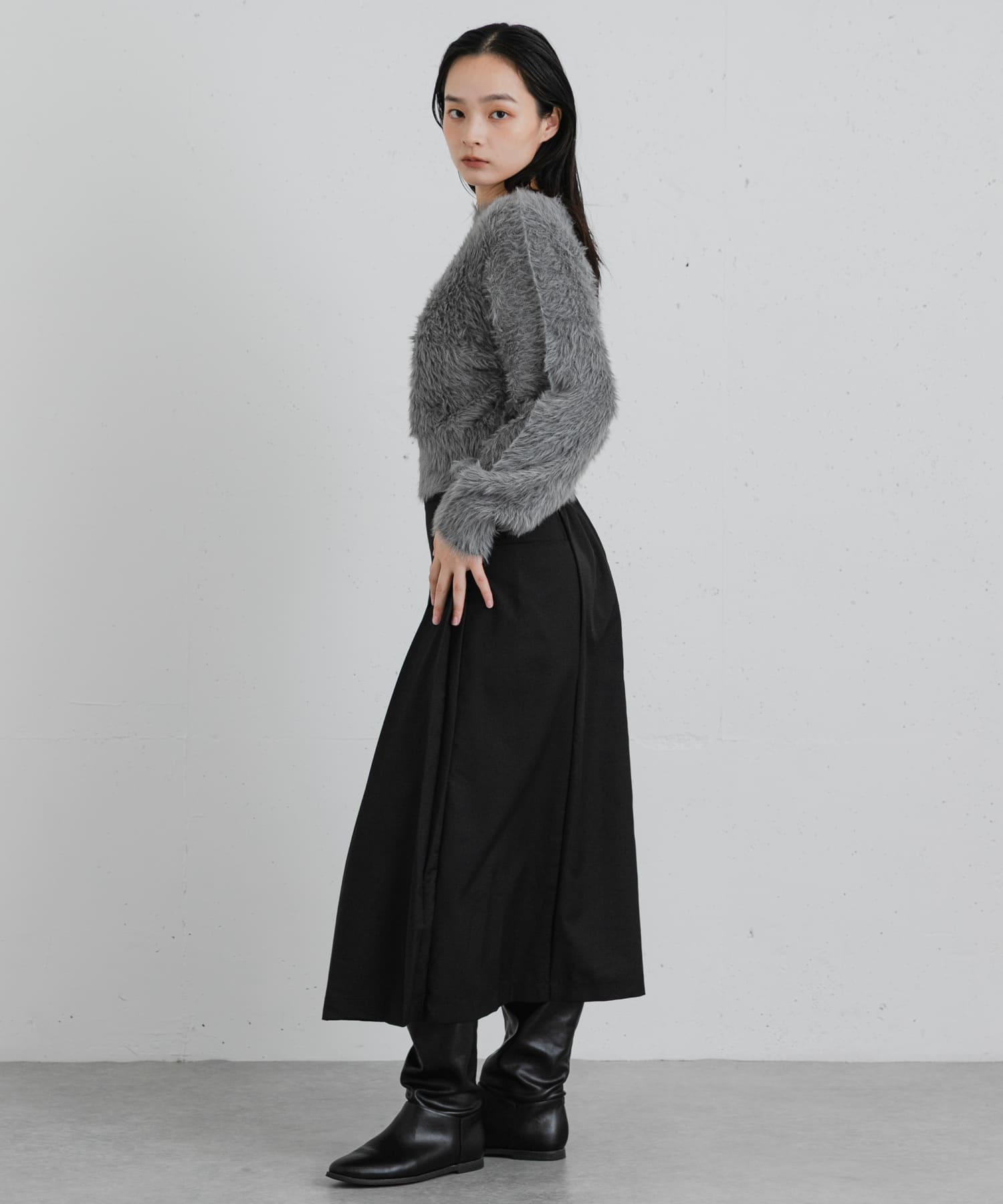 身長：163cm サイズ：one