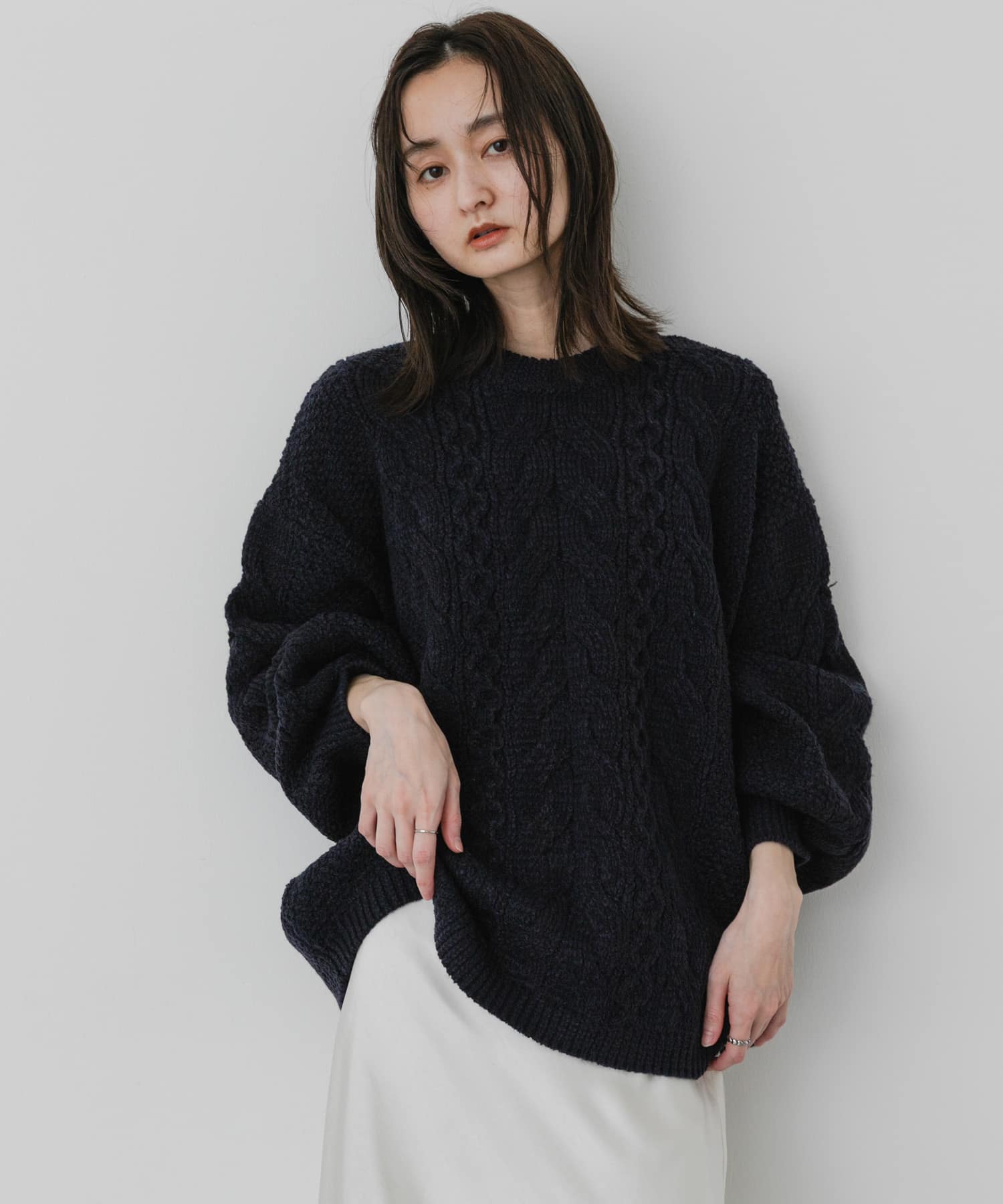 身長：169cm サイズ：one