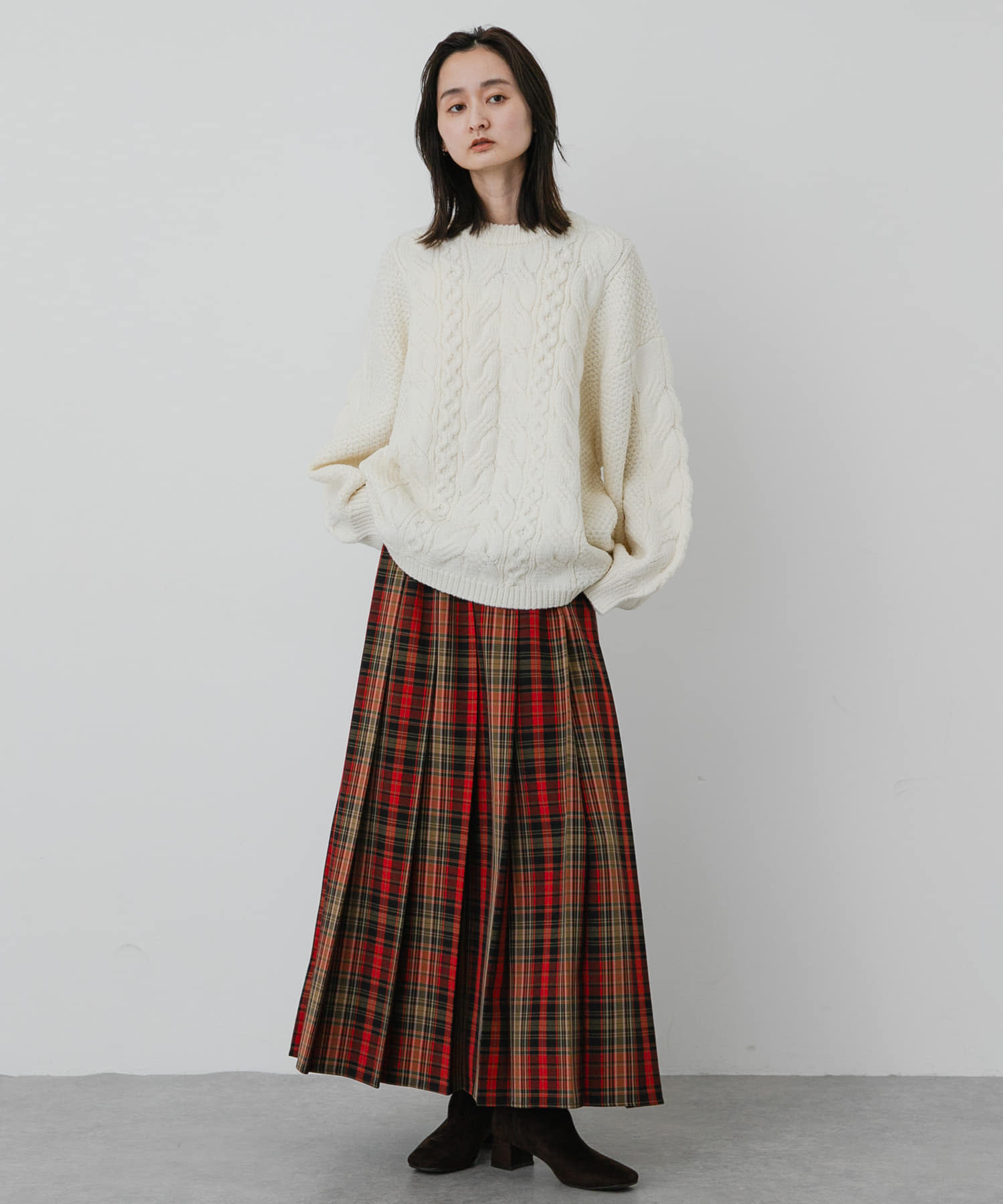 身長：169cm サイズ：one