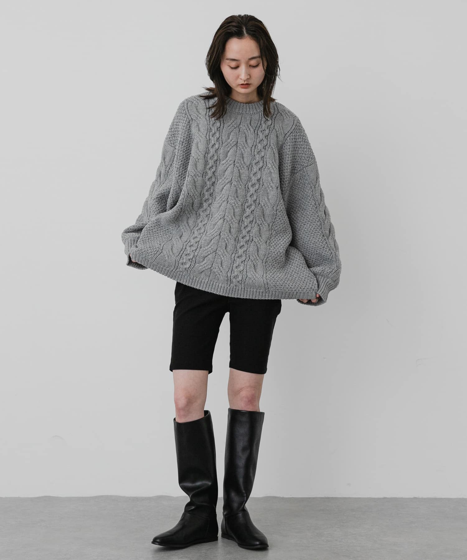 身長：169cm サイズ：one