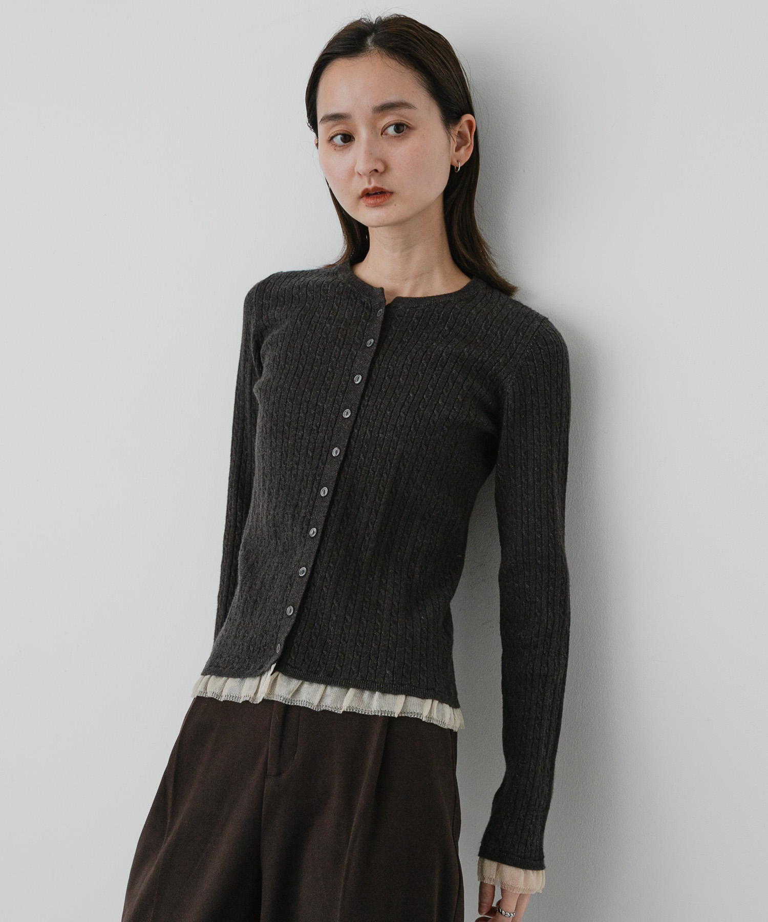 身長：169cm サイズ：one