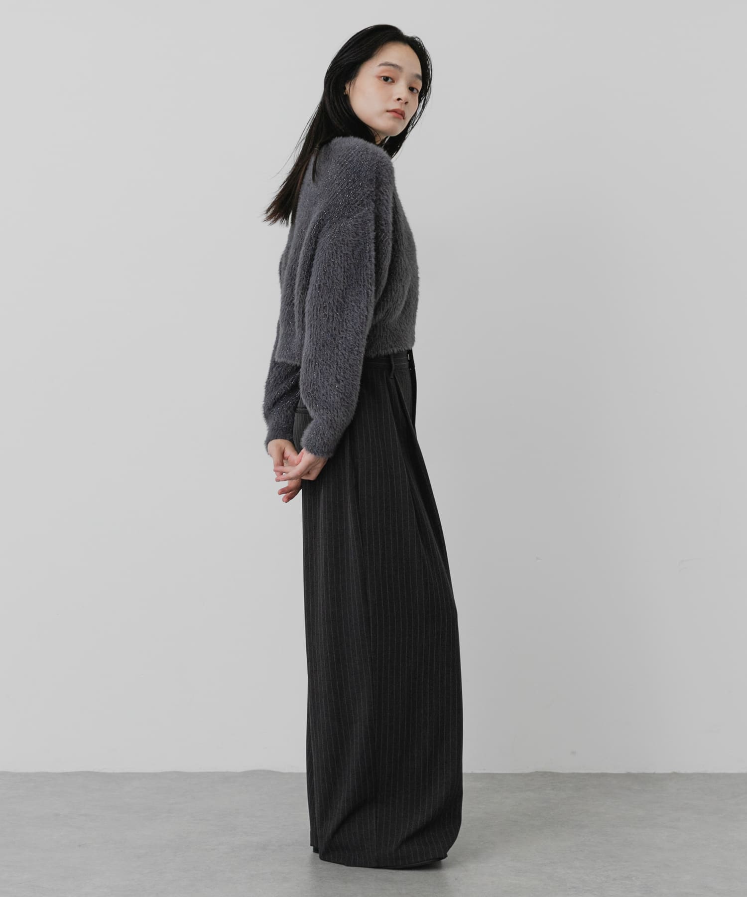 身長：163cm サイズ：one