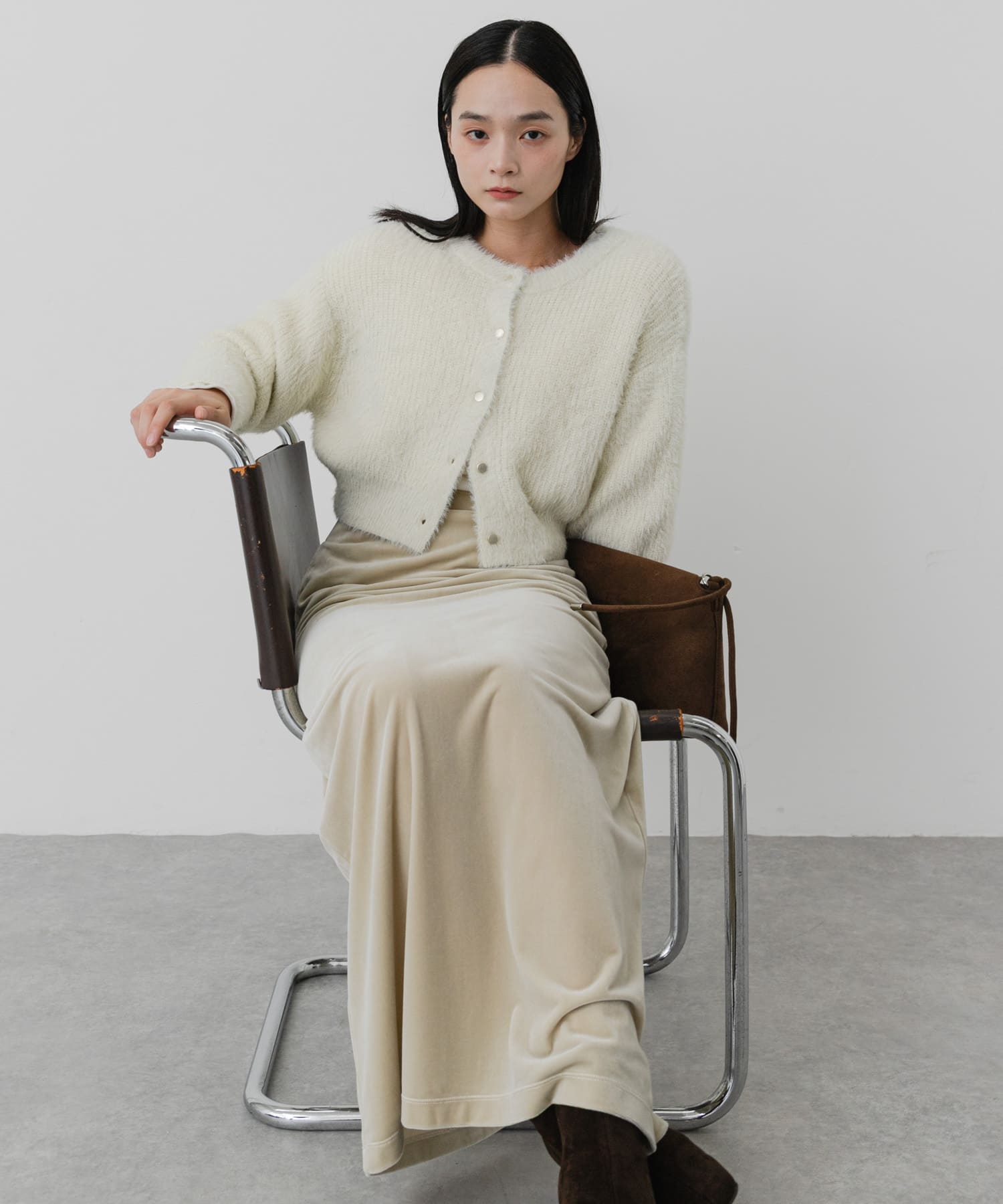 身長：163cm サイズ：one