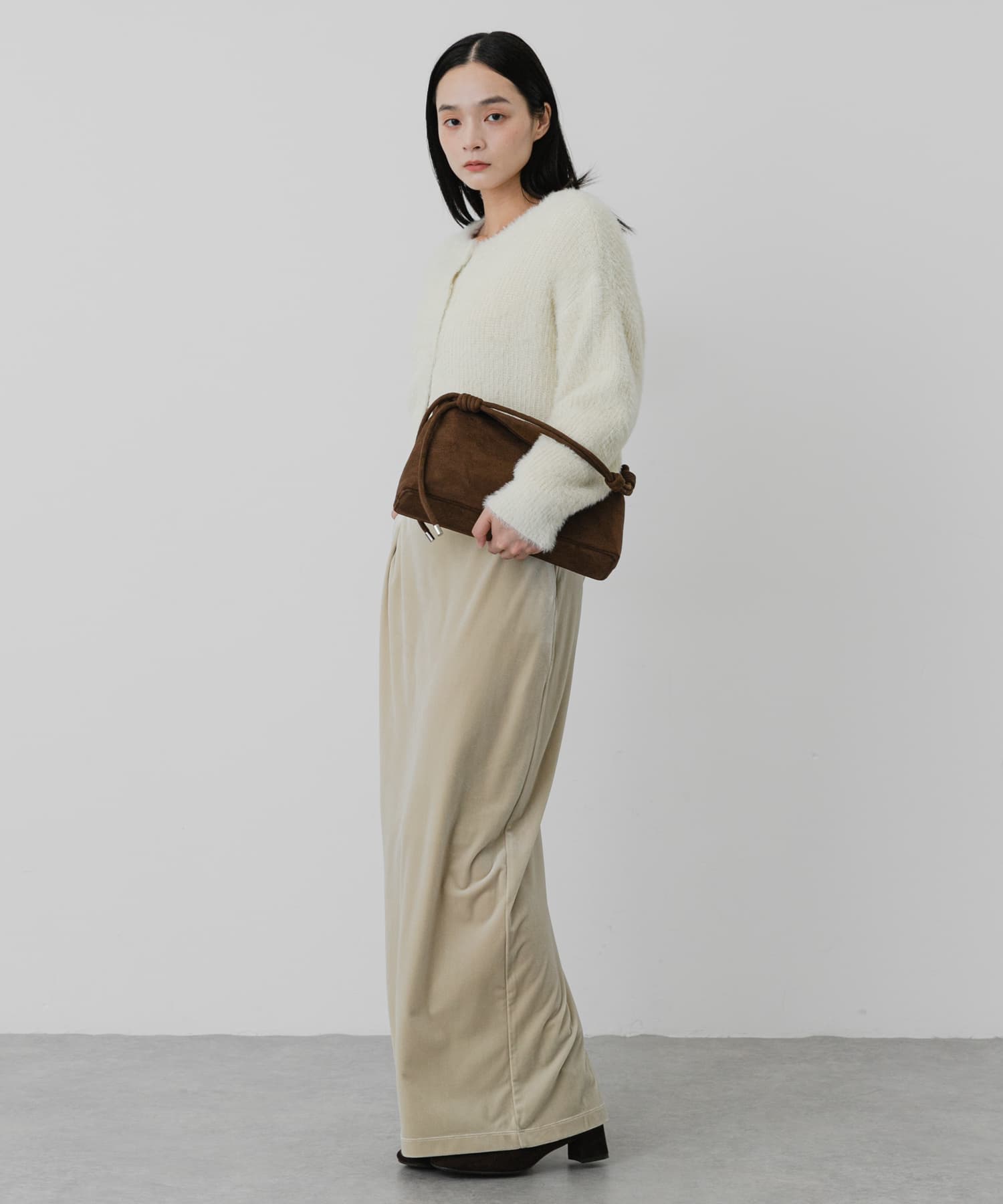 身長：163cm サイズ：one