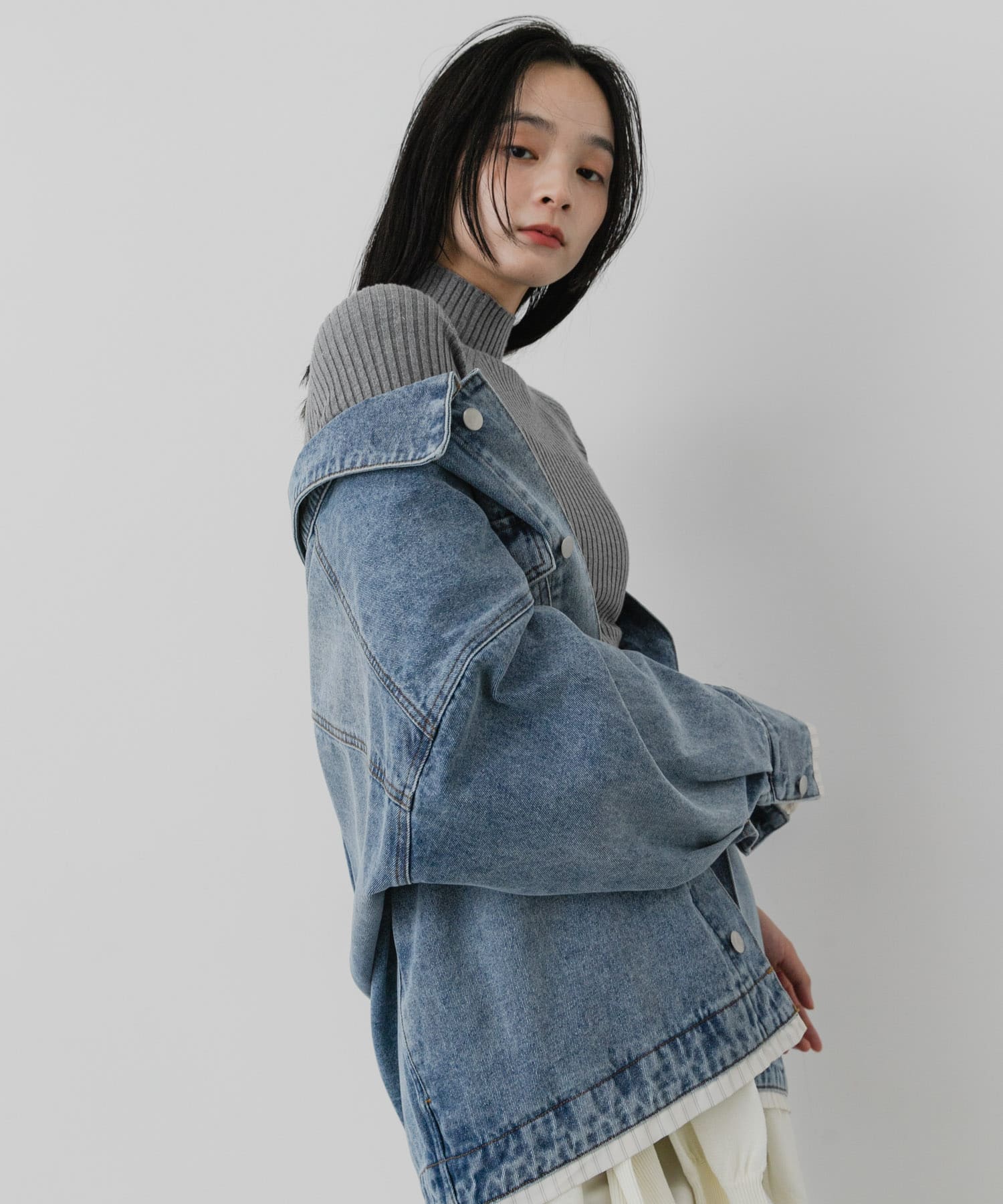 身長：163cm サイズ：one