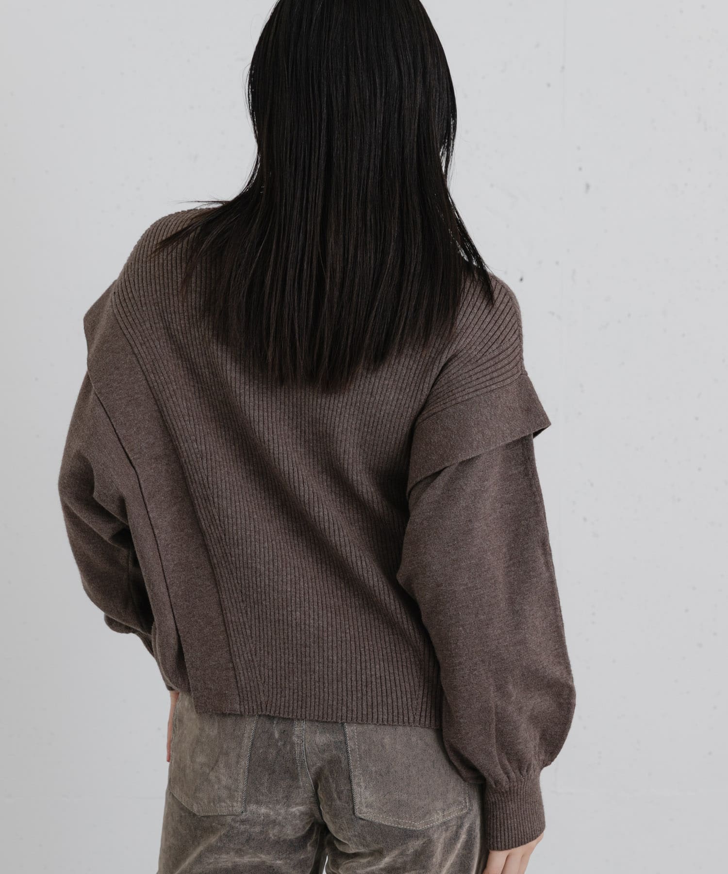 身長：163cm サイズ：one