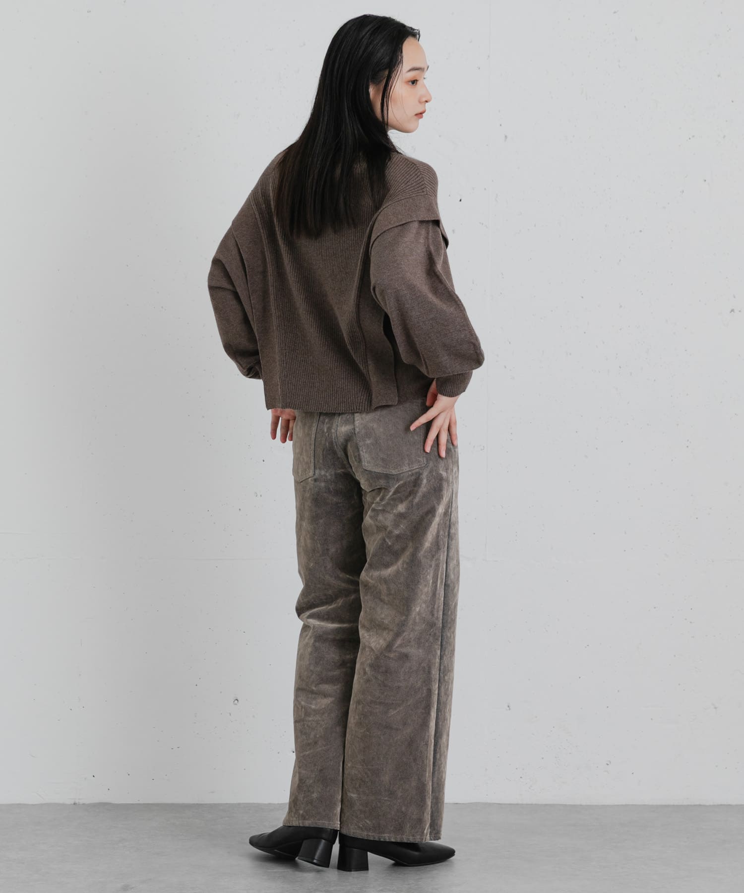 身長：163cm サイズ：one