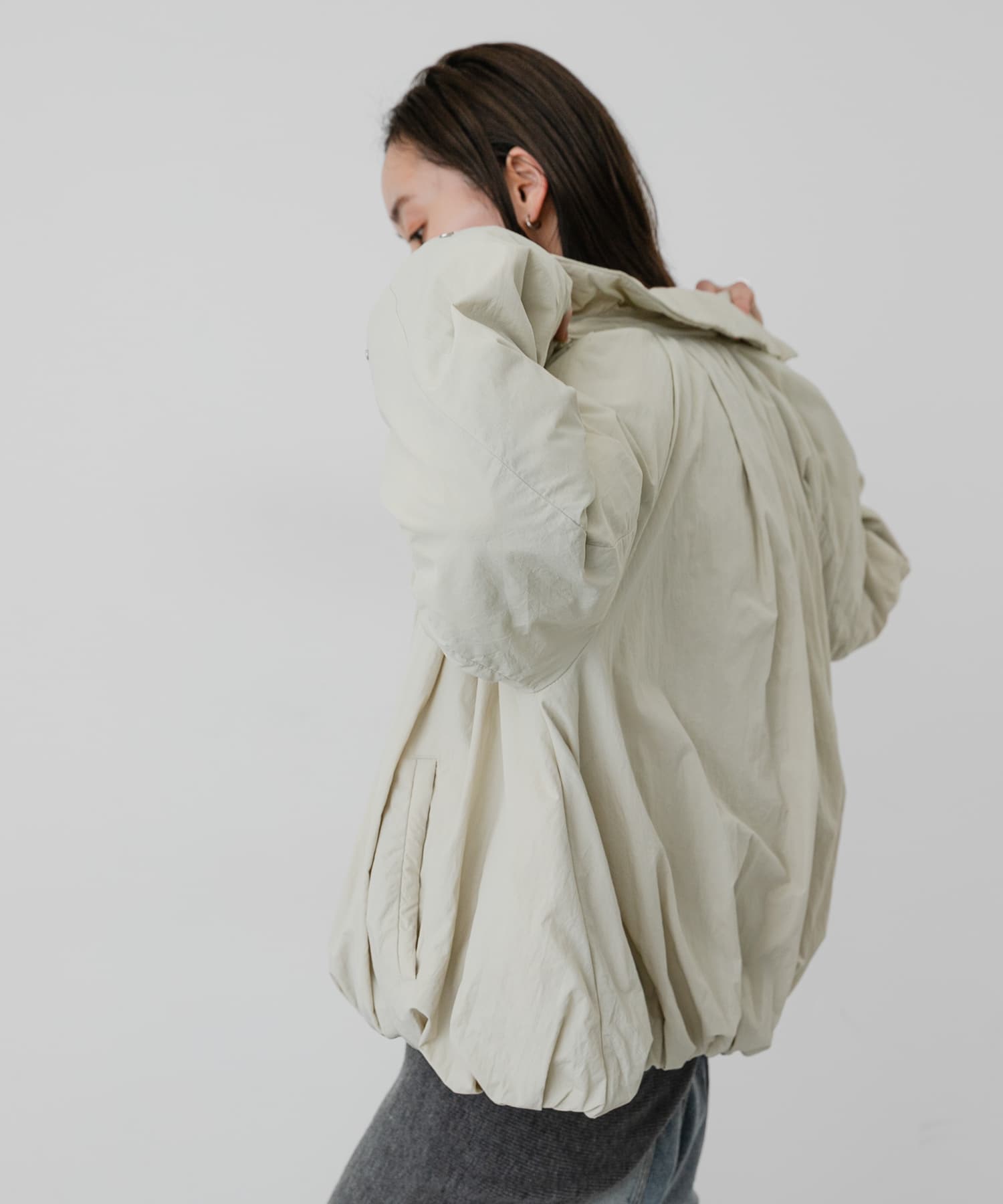 身長：169cm サイズ：one
