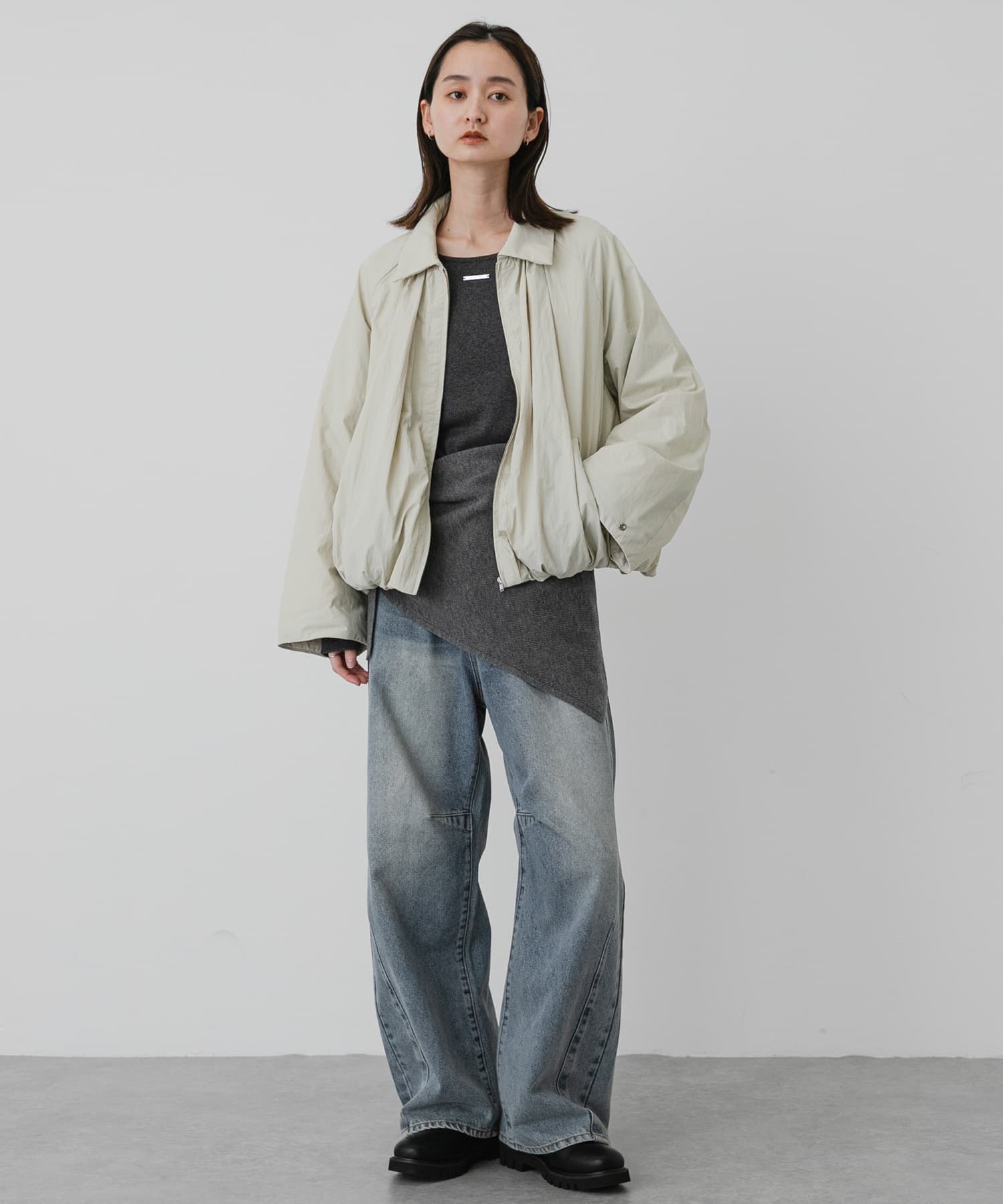 身長：169cm サイズ：one