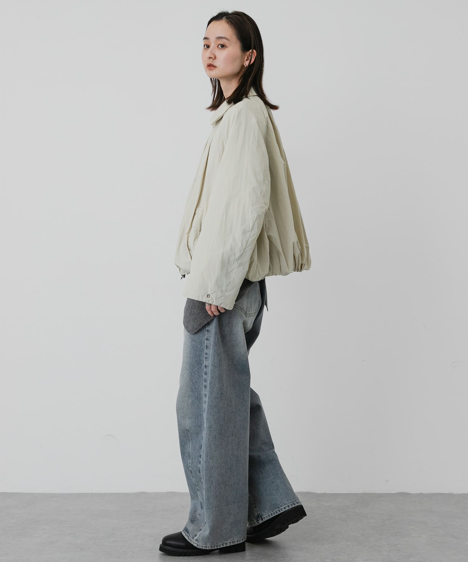 身長：169cm サイズ：one