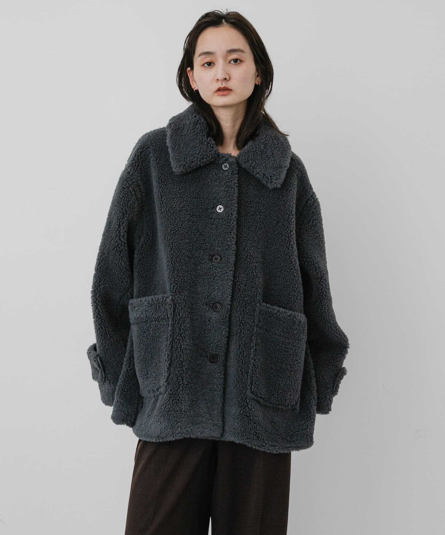 身長：169cm サイズ：one