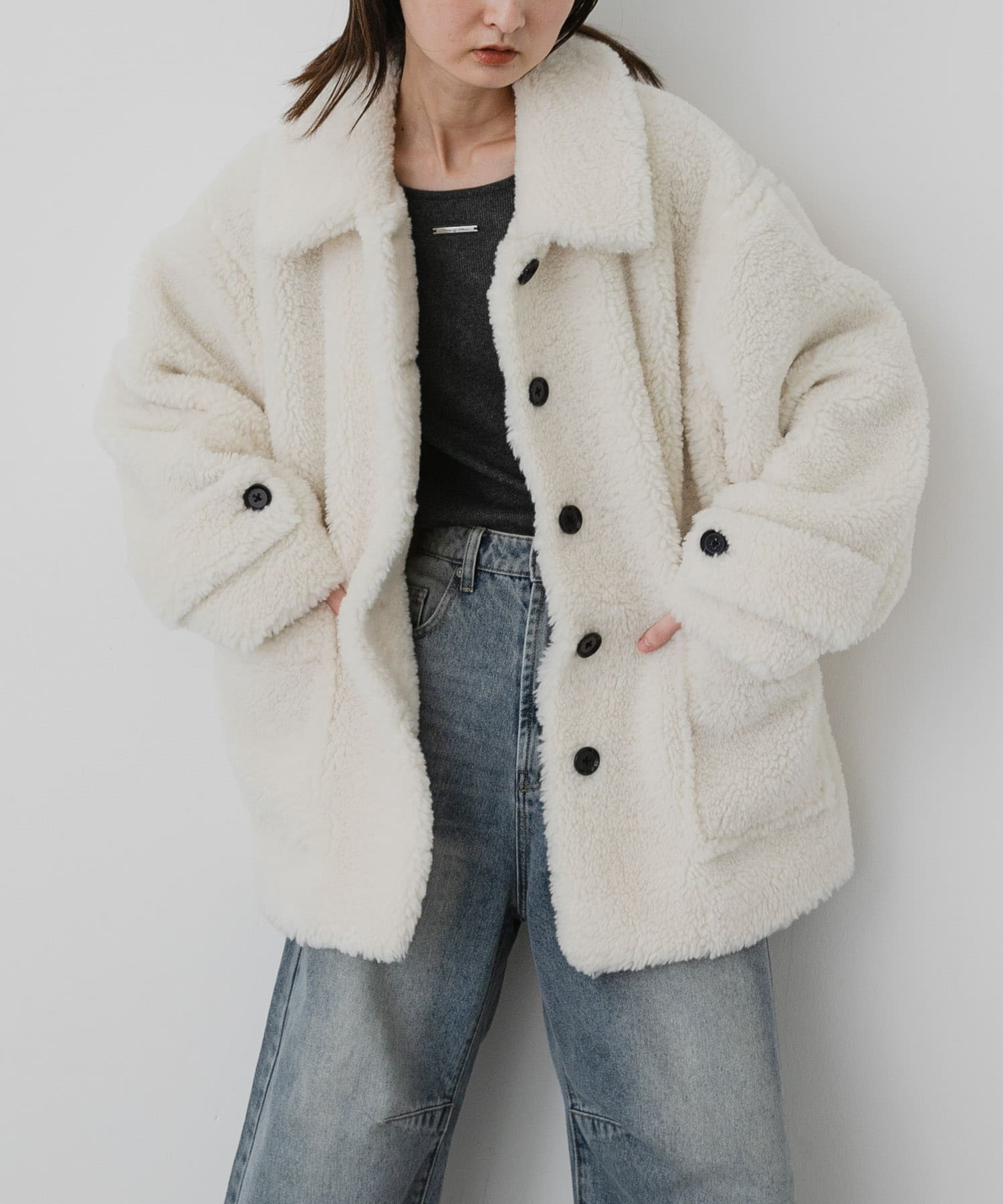 身長：169cm サイズ：one