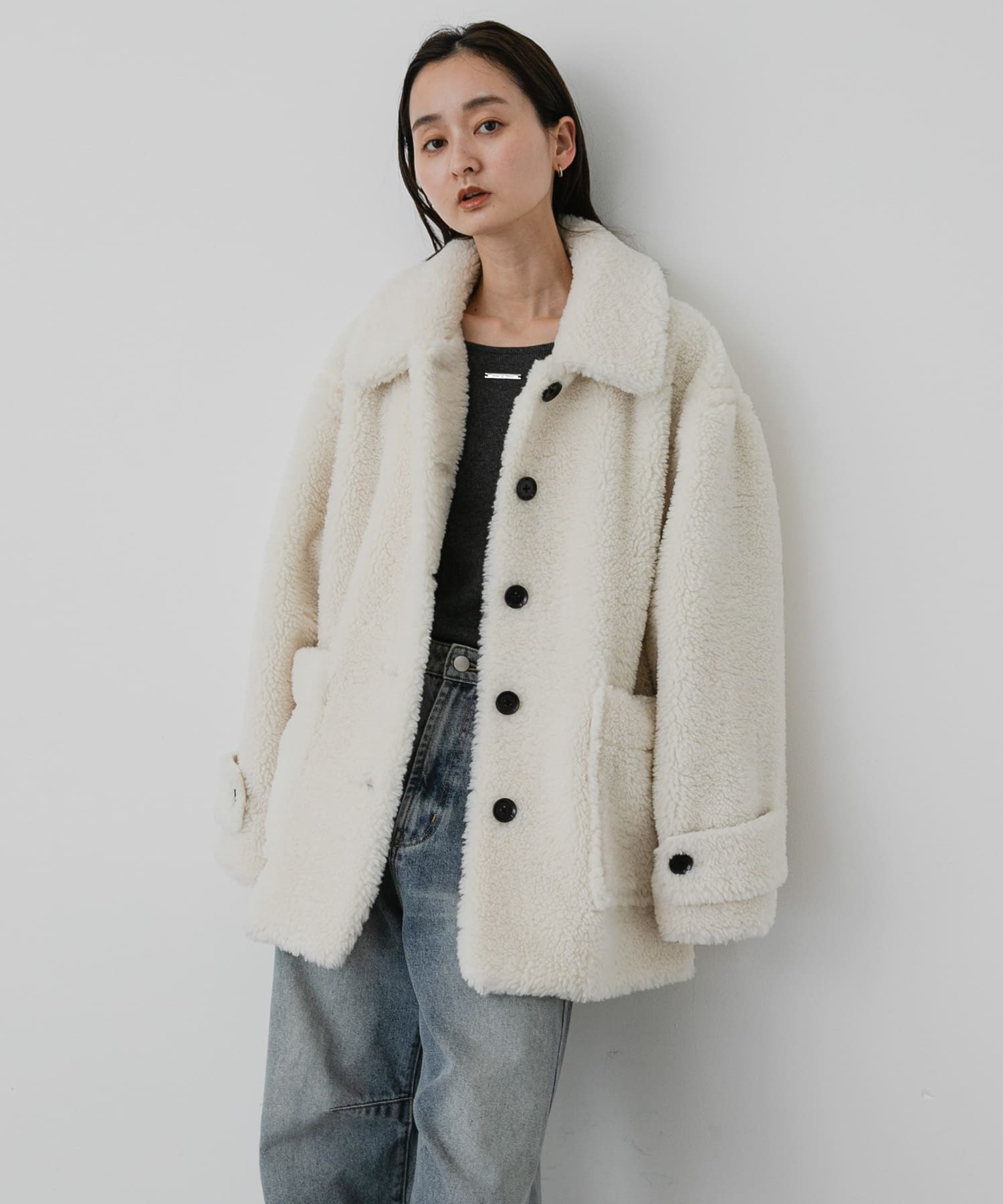 身長：169cm サイズ：one