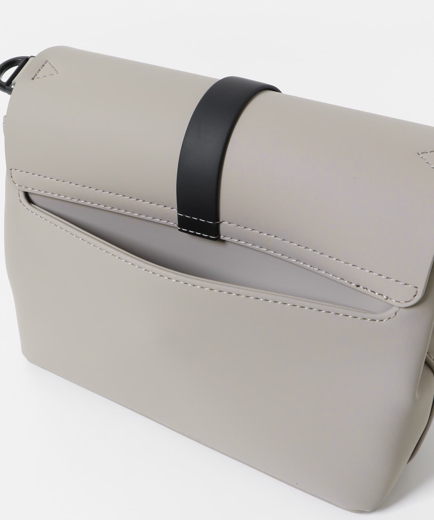 GASTON LUGA　SPLASH CROSSBODY BAG TAUPE One