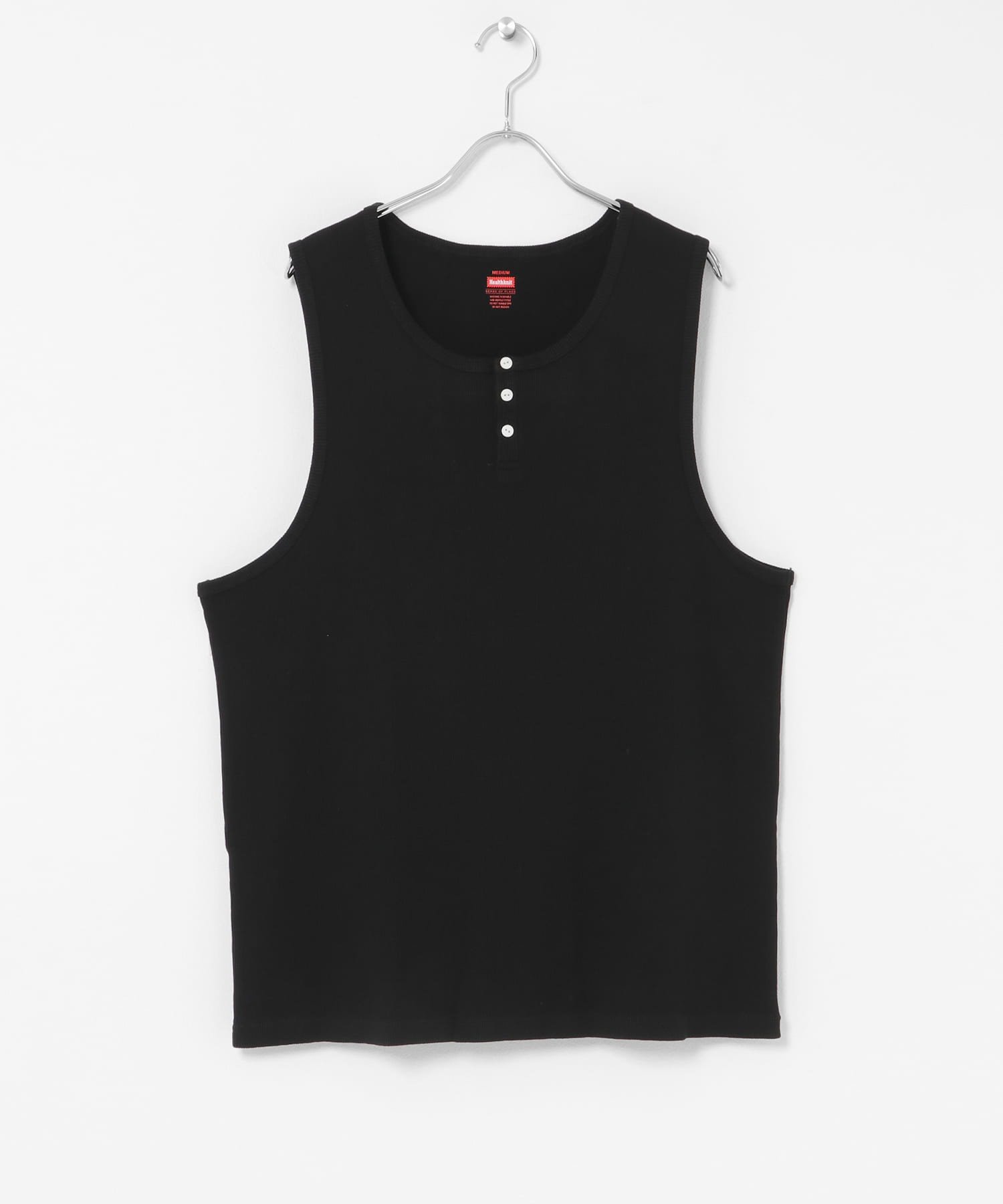 別注』Healthknit×SENSE OF PLACE タンクトップ(M WHITE): トップス