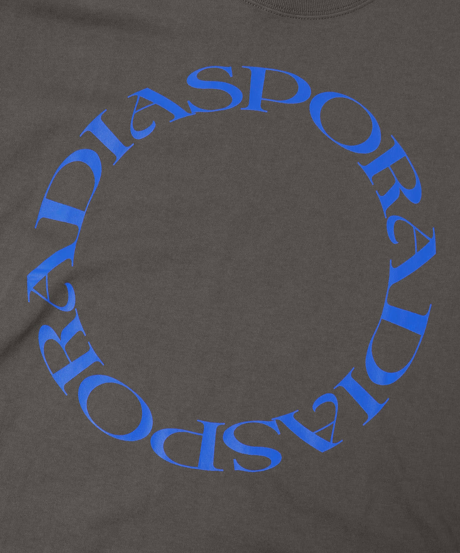 Diaspora skateboards　Round Logo T-shirts Graphite M